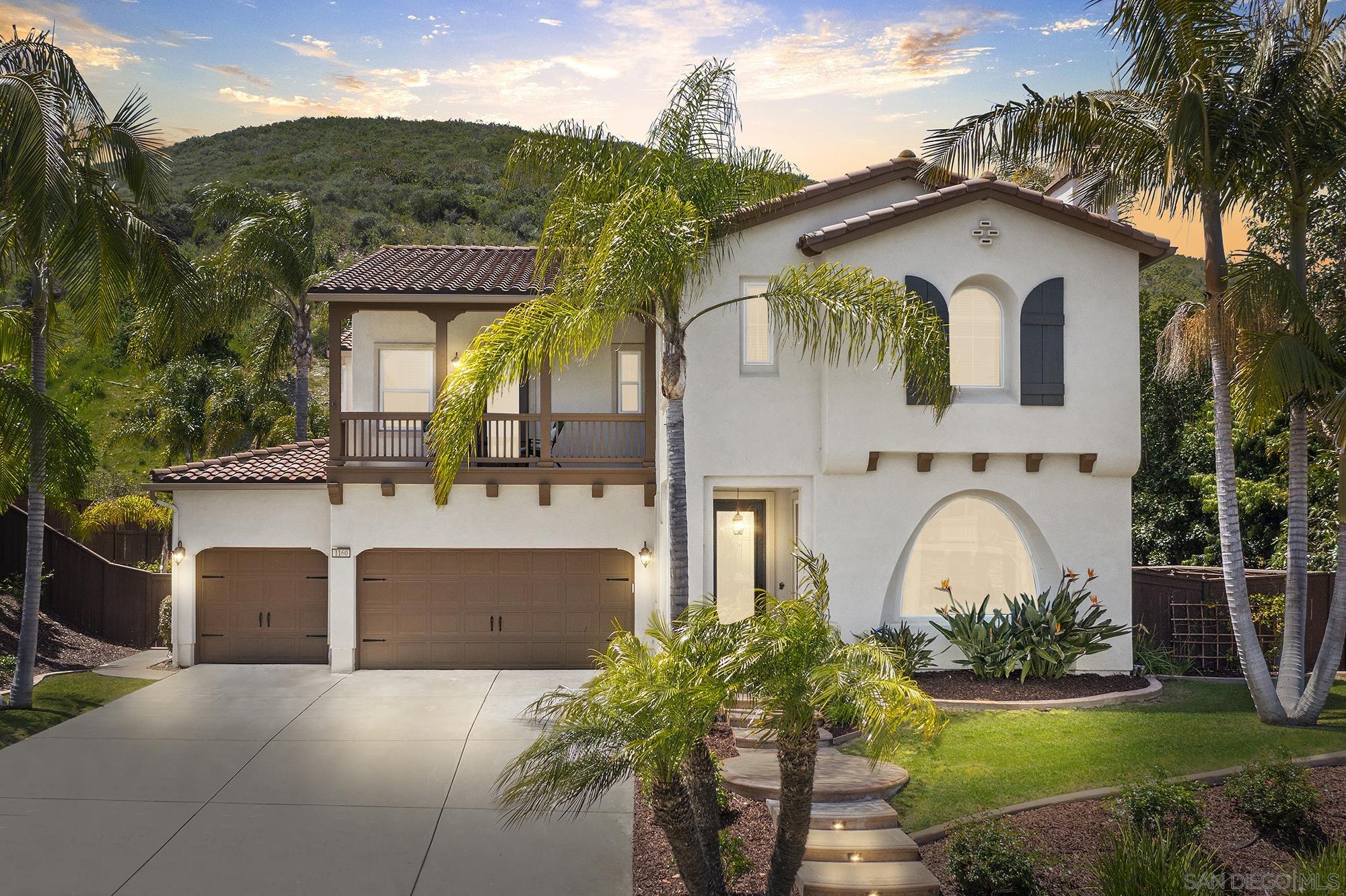 Detail Gallery Image 1 of 1 For 1160  via Vera Cruz, San Marcos,  CA 92078 - 5 Beds | 3/1 Baths