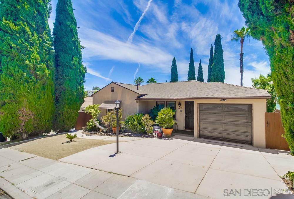 Detail Gallery Image 1 of 1 For 5859  Adelaide Ave, San Diego,  CA 92115 - – Beds | – Baths