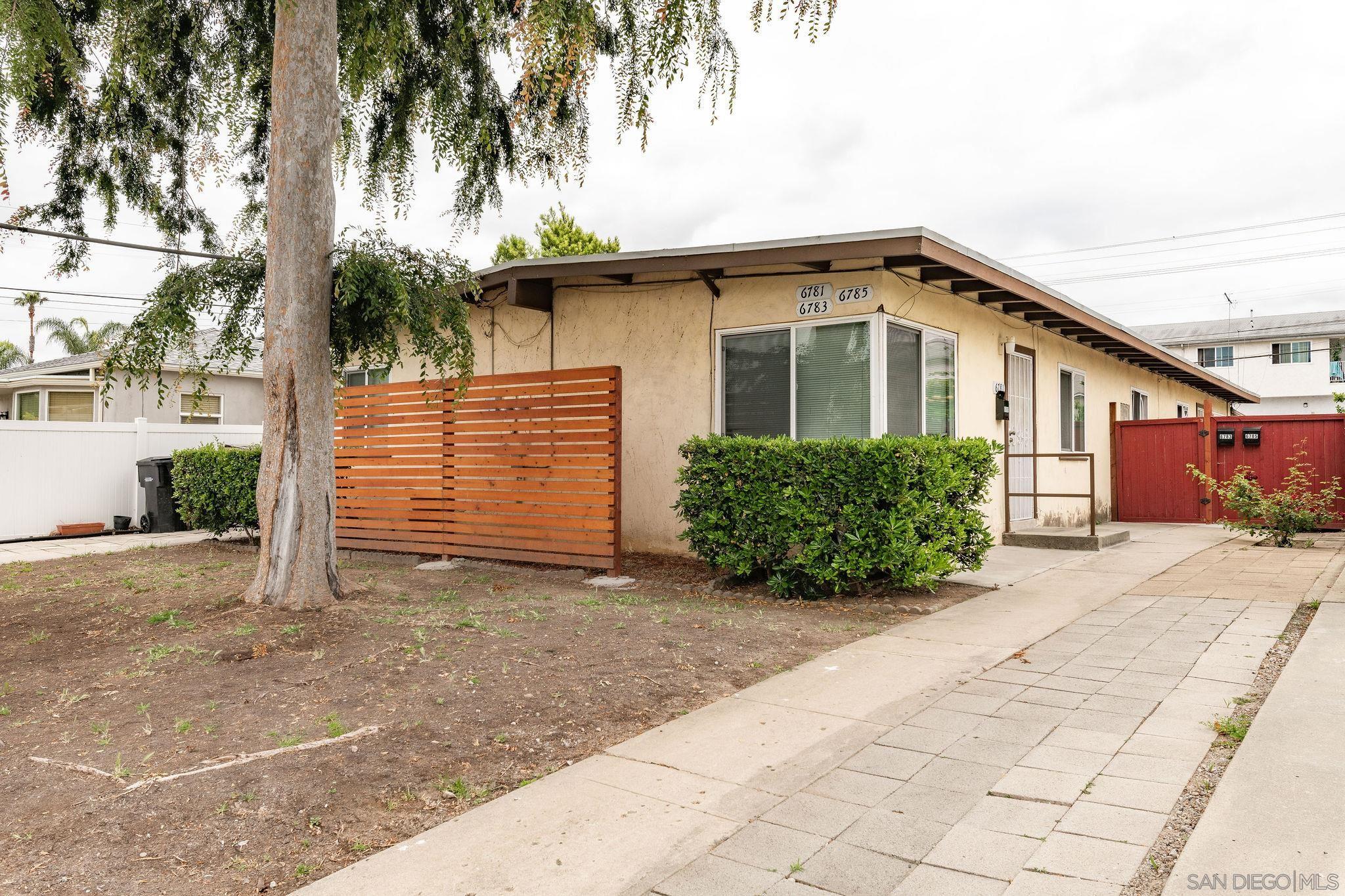 Detail Gallery Image 1 of 1 For 6781-85  Mohawk St, San Diego,  CA 92115 - – Beds | – Baths