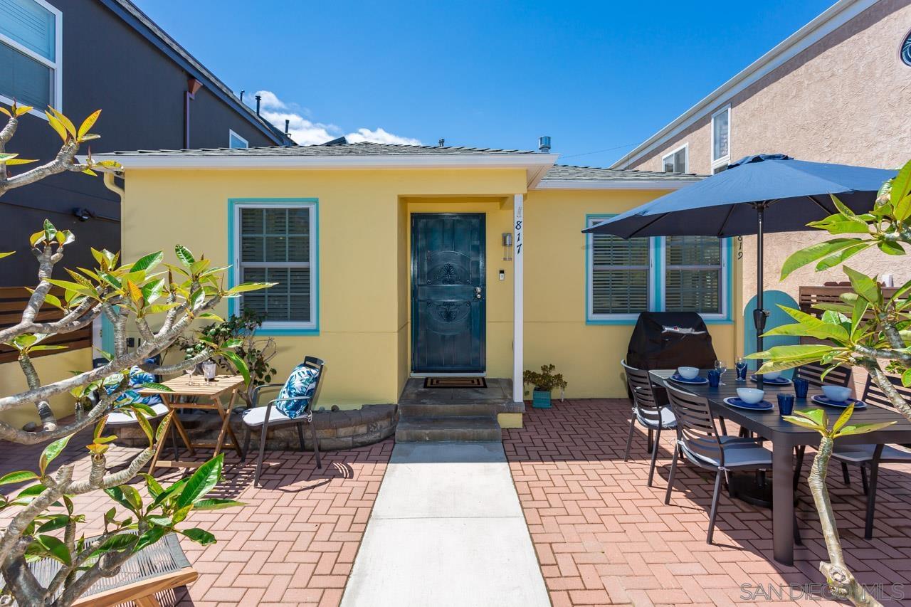 Detail Gallery Image 1 of 1 For 817-819  San Luis Rey Pl, San Diego,  CA 92109 - – Beds | – Baths