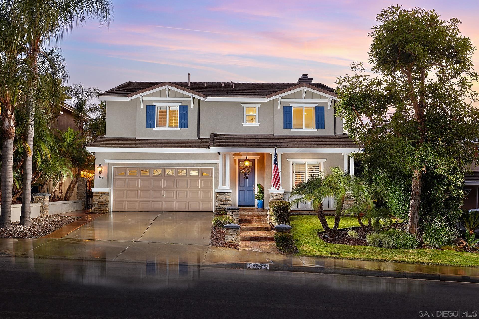 Detail Gallery Image 1 of 1 For 866  via Barquero, San Marcos,  CA 92069 - 5 Beds | 2/1 Baths