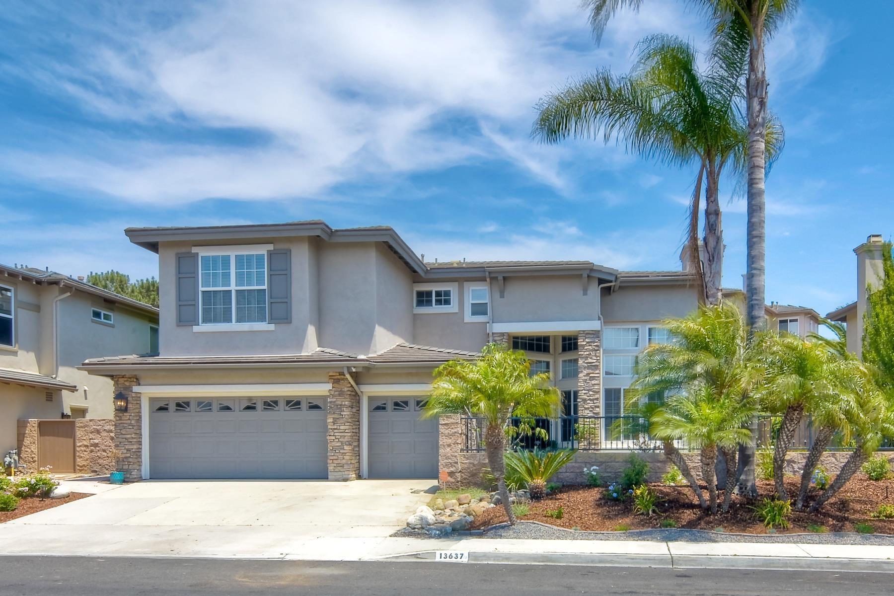 Detail Gallery Image 1 of 1 For 13637  Old El Camino Real, San Diego,  CA 92130 - 5 Beds | 4 Baths