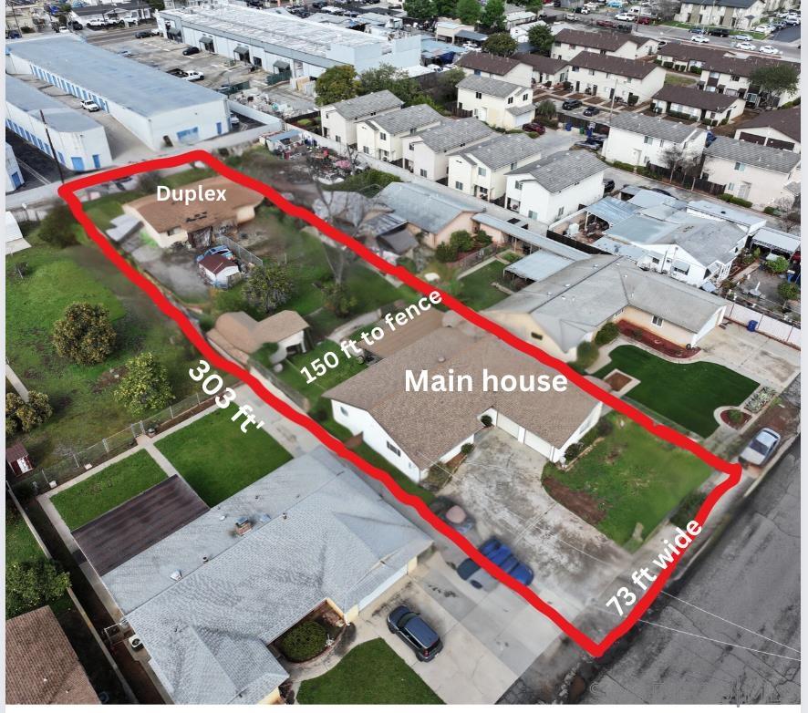 Detail Gallery Image 1 of 1 For 1162-1166  Persimmon Ave, El Cajon,  CA 92021 - – Beds | – Baths