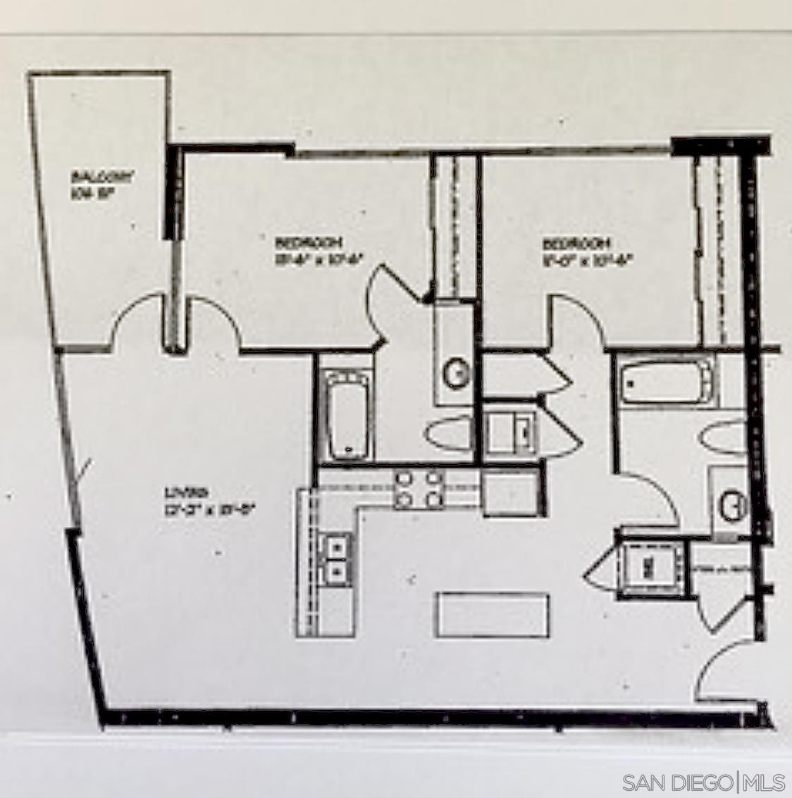 Detail Gallery Image 30 of 46 For 253  10th Ave  1302, San Diego,  CA 92101 - 2 Beds | 2 Baths