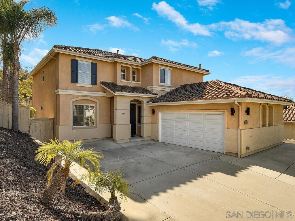 Detail Gallery Image 1 of 1 For 751  via Barquero, San Marcos,  CA 92069 - 5 Beds | 3 Baths