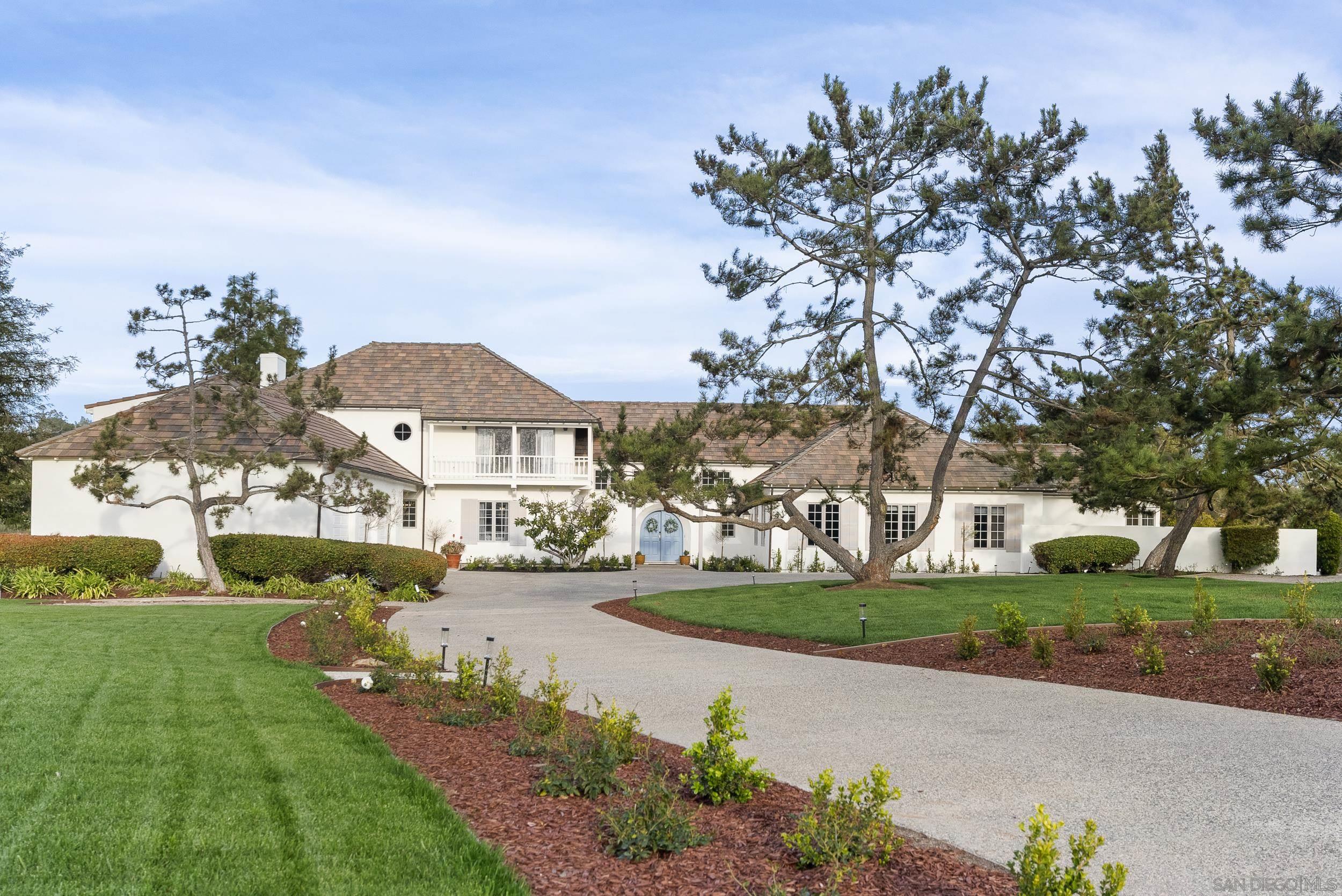 Detail Gallery Image 1 of 1 For 3357  Cerros Redondos, Rancho Santa Fe,  CA 92067 - 7 Beds | 5 Baths