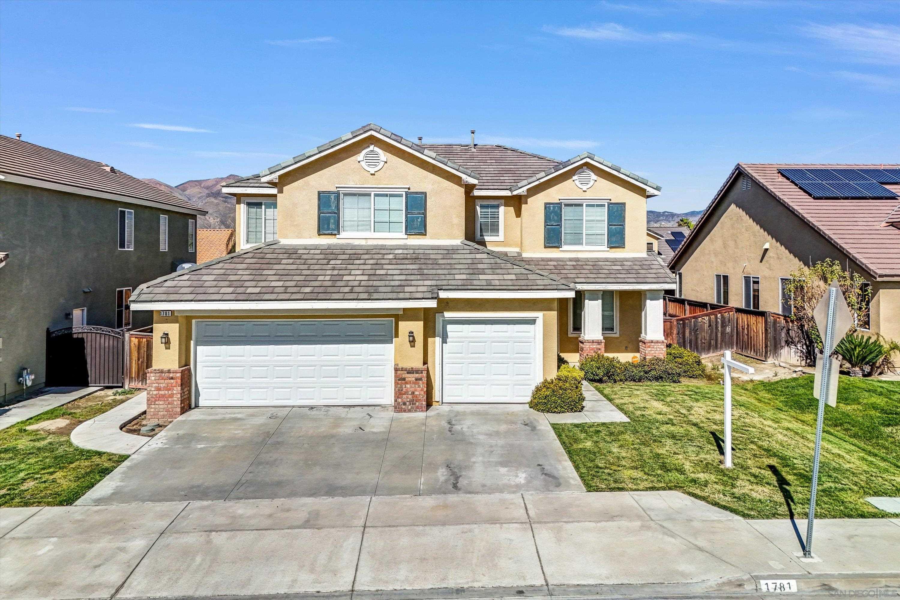 Detail Gallery Image 1 of 1 For 1781  Steinbeck Avenue, San Jacinto,  CA 92583 - 5 Beds | 2/1 Baths