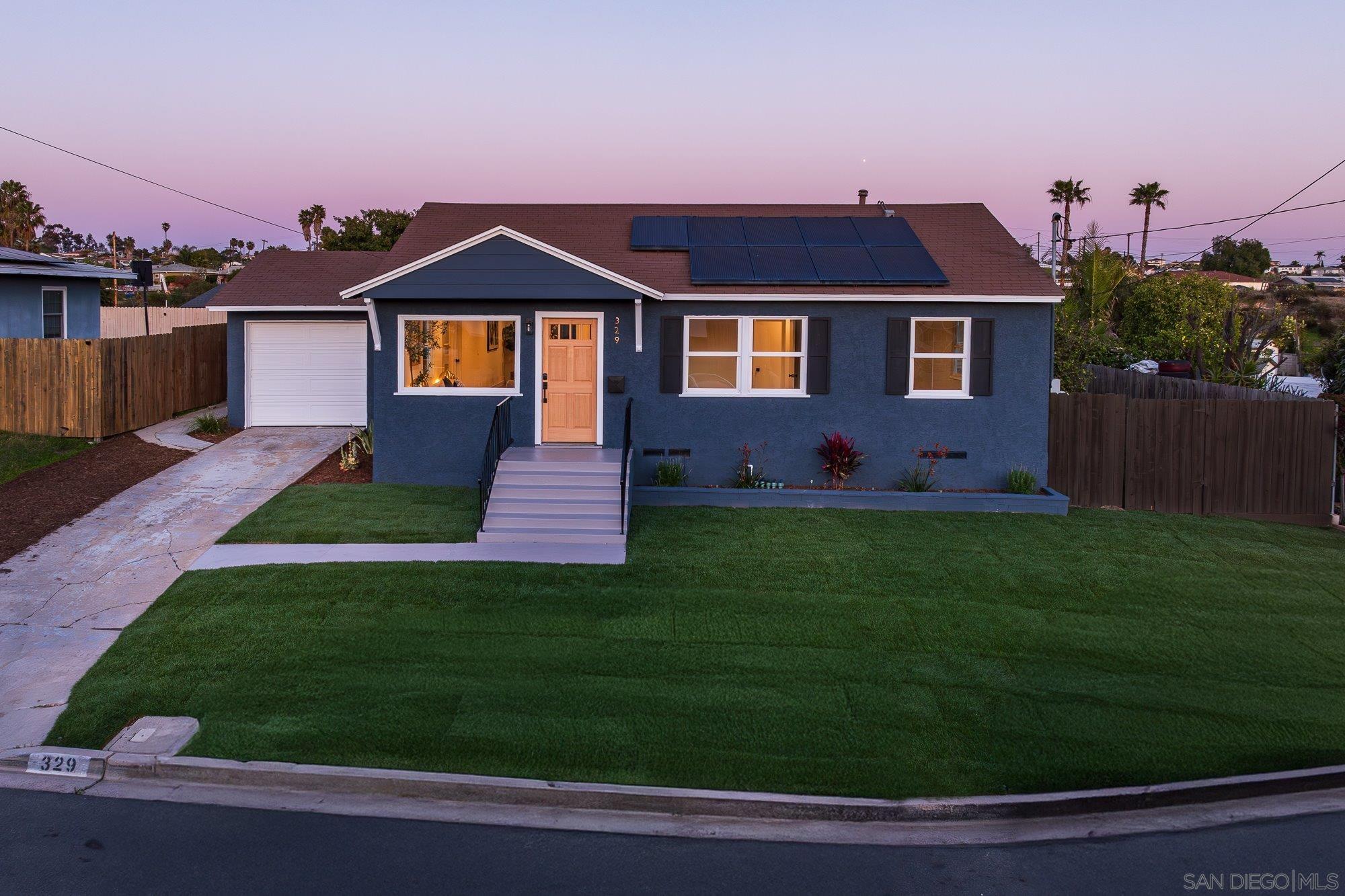 Detail Gallery Image 1 of 1 For 329  Santa Rosalia Dr, San Diego,  CA 92114 - 4 Beds | 2 Baths