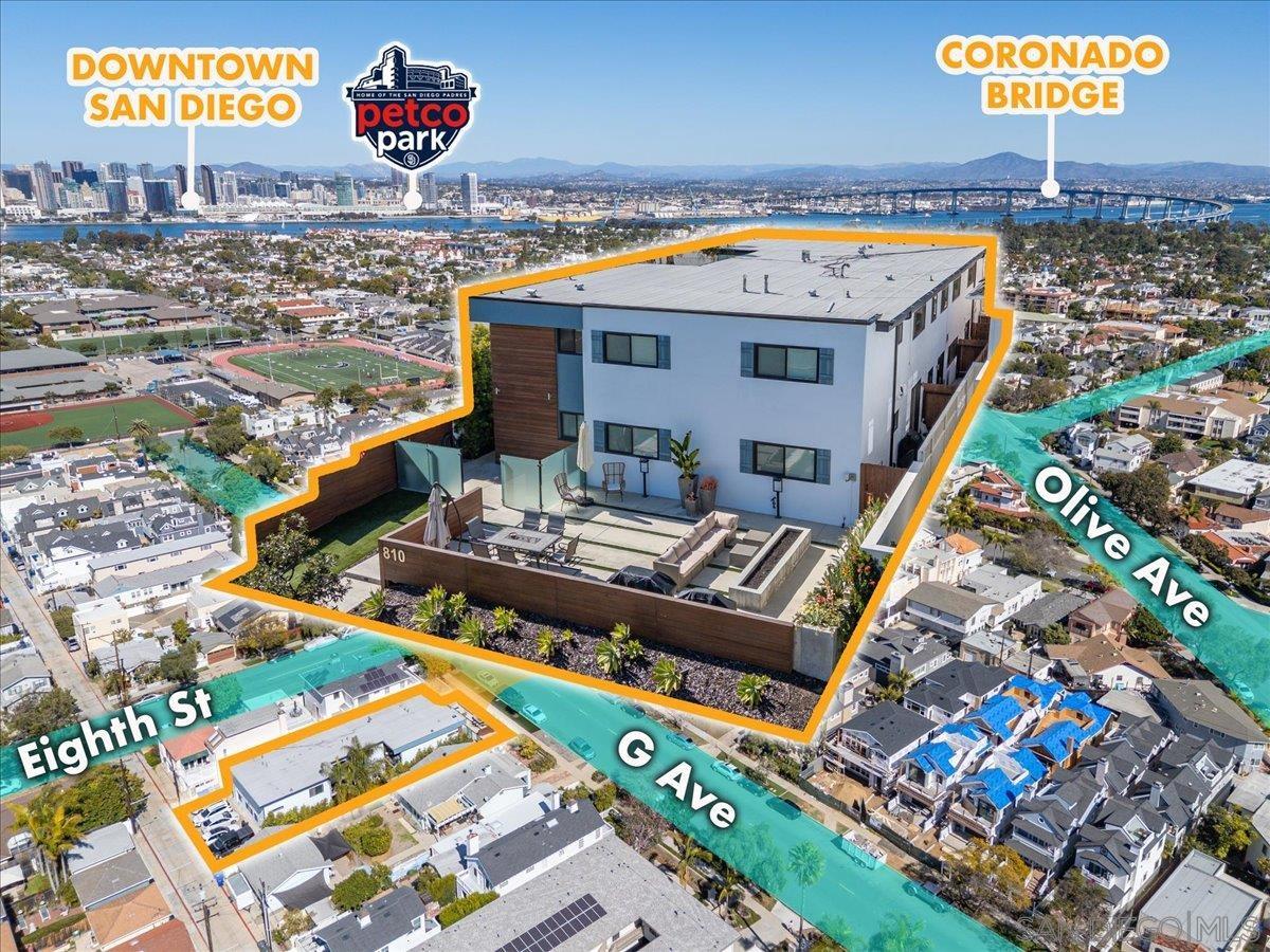 Detail Gallery Image 1 of 1 For 810  G Ave, Coronado,  CA 92118 - – Beds | – Baths