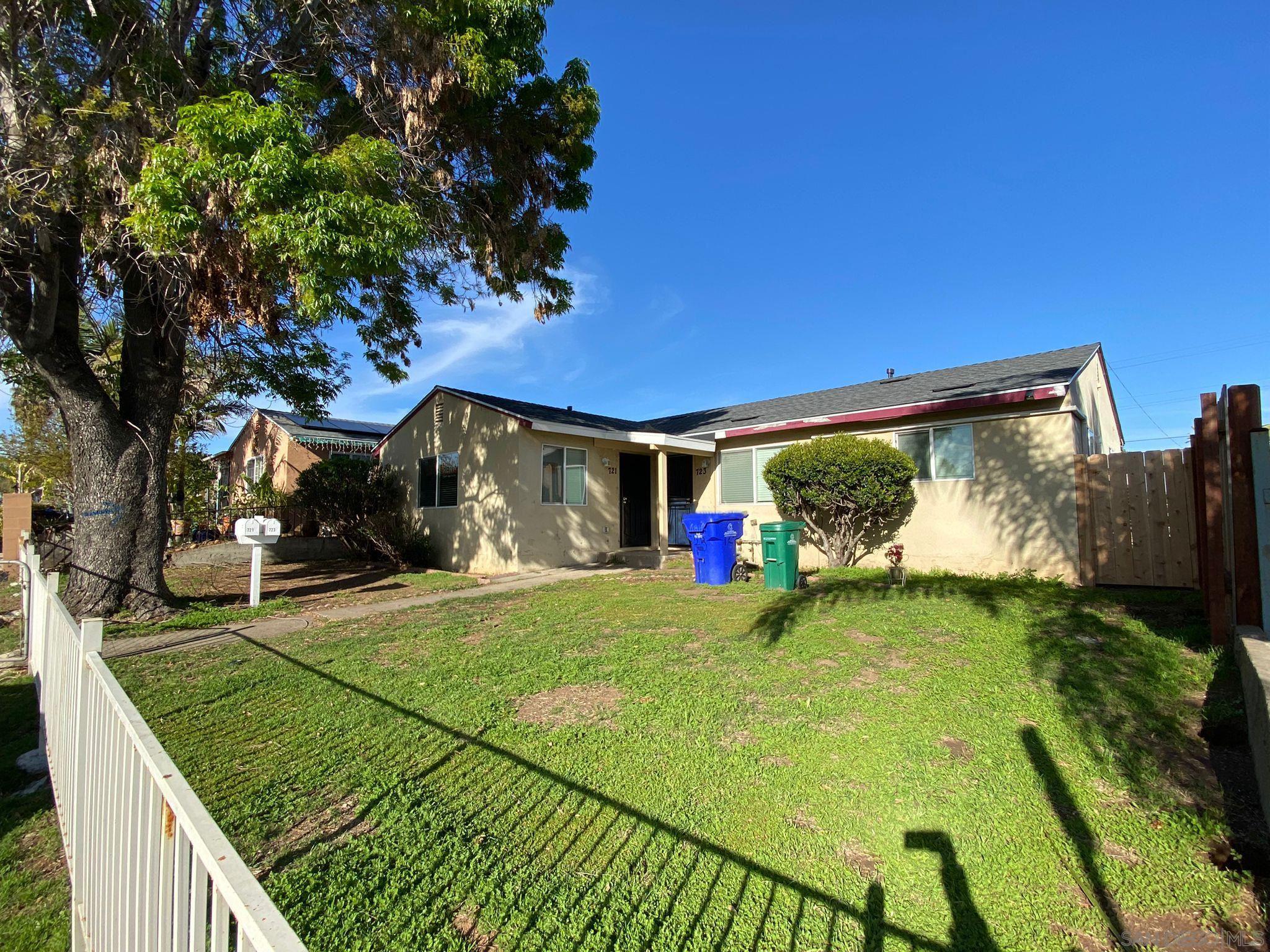 Detail Gallery Image 1 of 1 For 721  Duval St, San Diego,  CA 92102 - 3 Beds | 1 Baths