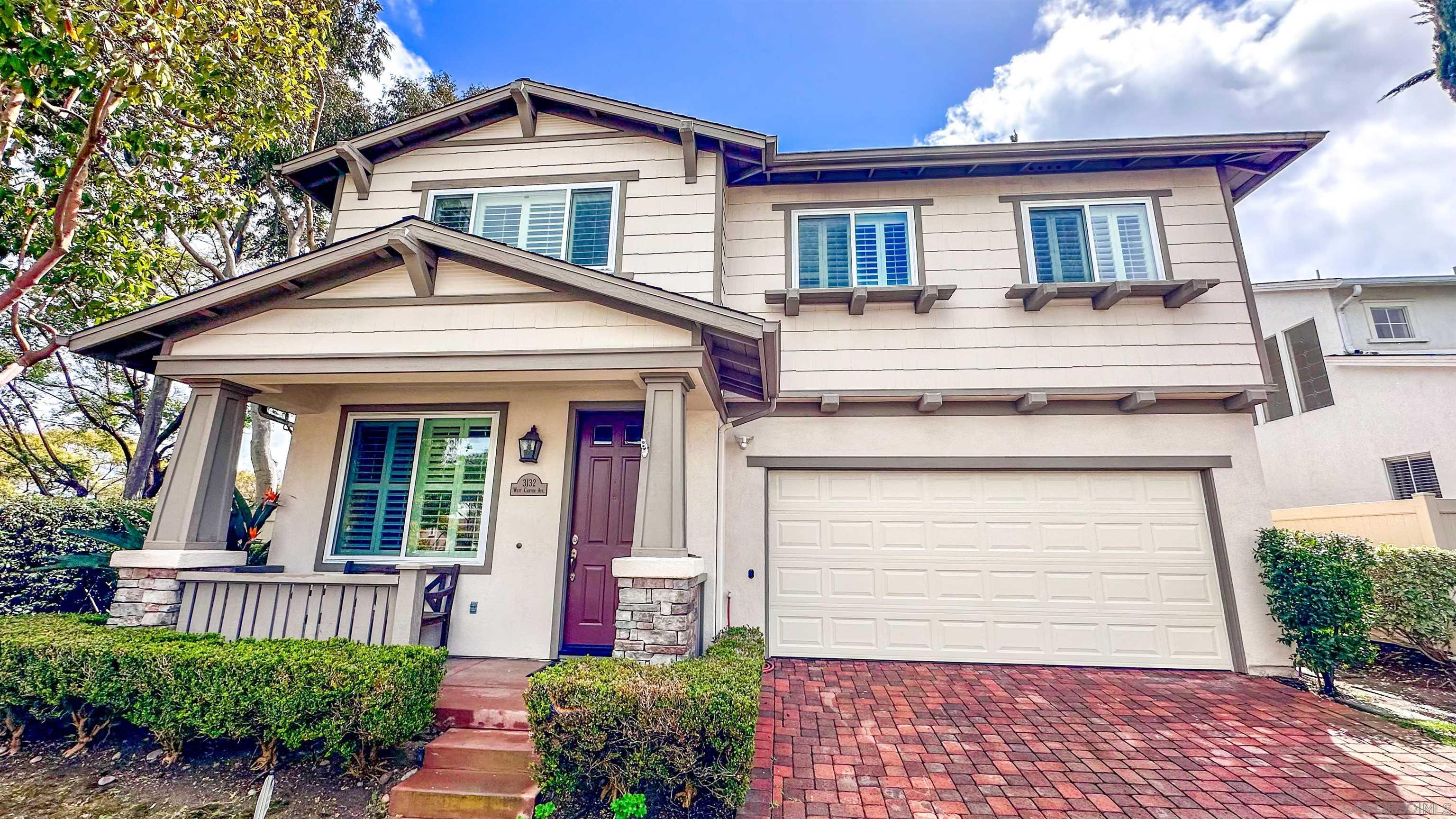 Detail Gallery Image 1 of 1 For 3132 W Canyon Ave, San Diego,  CA 92123 - 4 Beds | 3/1 Baths