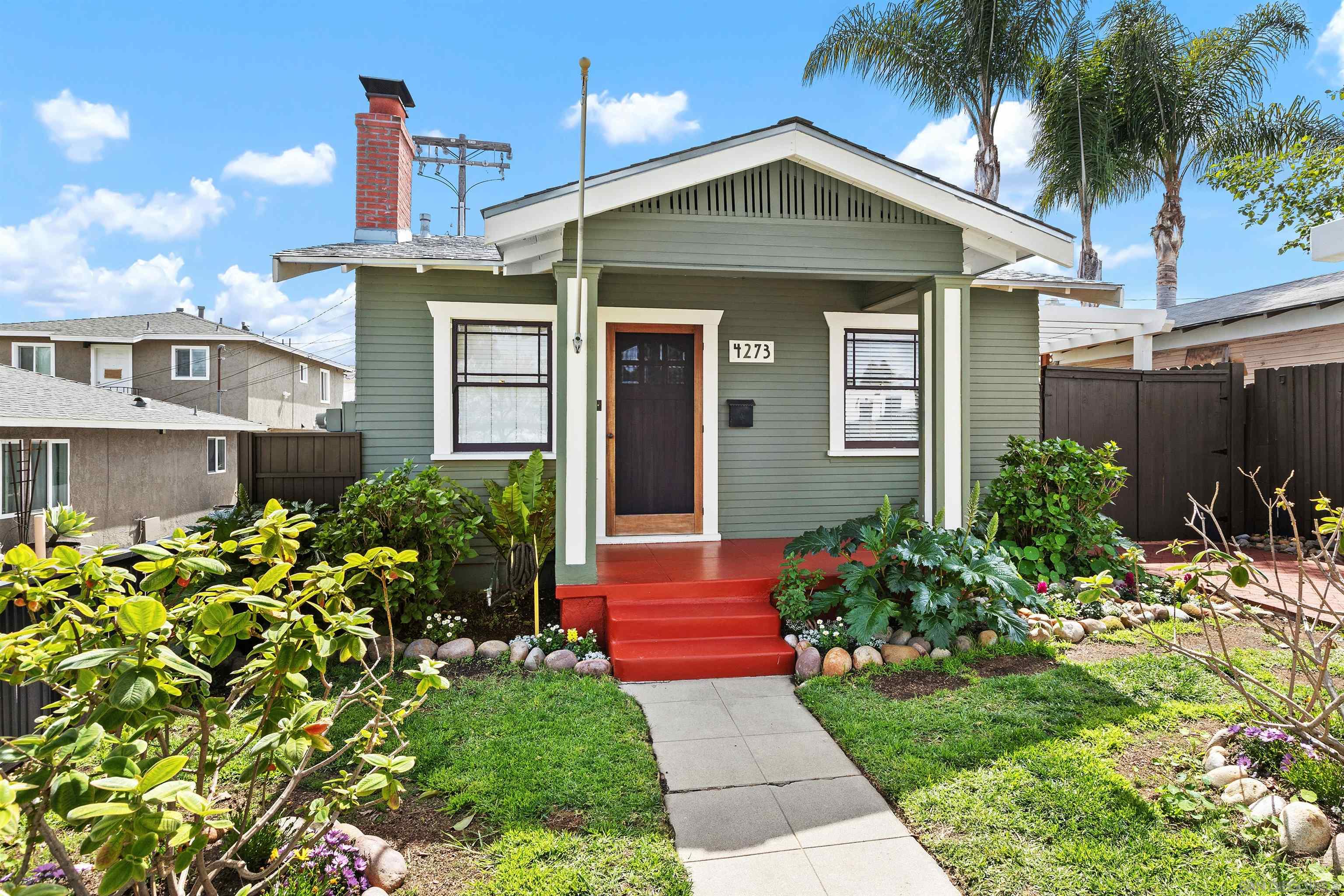 Detail Gallery Image 1 of 1 For 4273  Meade Ave., San Diego,  CA 92116 - 2 Beds | 1/1 Baths