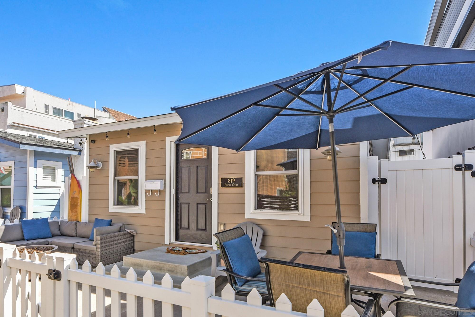 Detail Gallery Image 1 of 1 For 819  Sunset Ct, San Diego,  CA 92109 - 1 Beds | 1 Baths