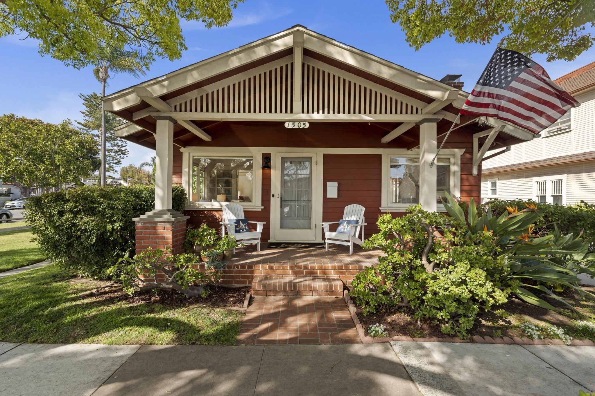 Detail Gallery Image 1 of 1 For 1305  9th St, Coronado,  CA 92118 - 2 Beds | 1 Baths