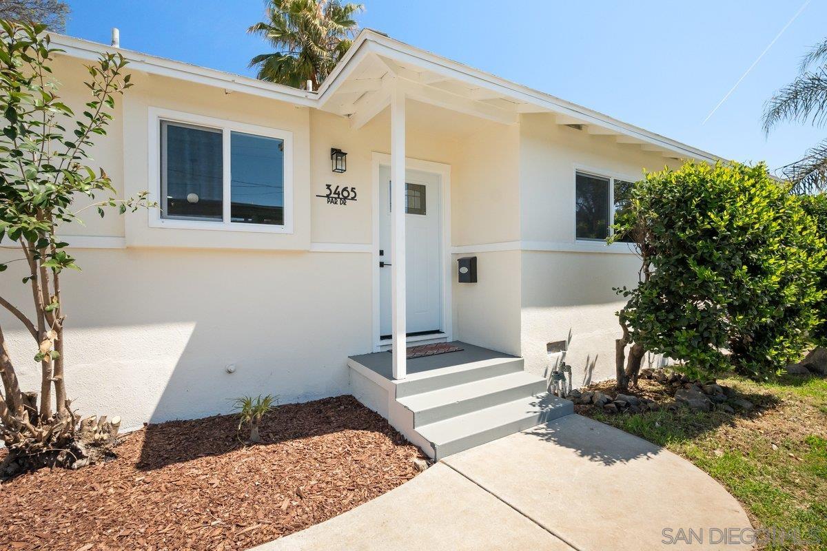 Detail Gallery Image 1 of 1 For 3465  Par Drive, La Mesa,  CA 91941 - 3 Beds | 2 Baths