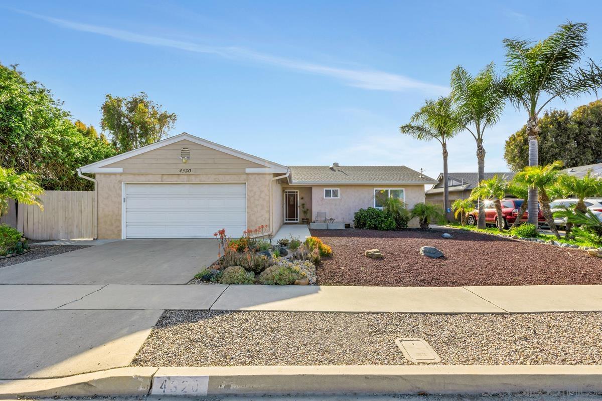 Detail Gallery Image 1 of 1 For 4320  Barrows St, San Diego,  CA 92117 - 3 Beds | 2 Baths