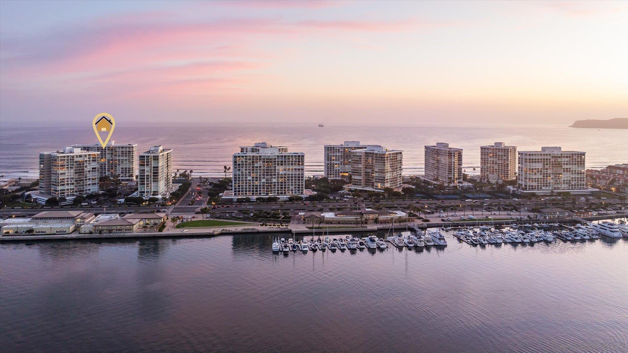 Detail Gallery Image 39 of 45 For 1830  Avenida Del Mundo  #1101,  Coronado,  CA 92118 - 2 Beds | 2 Baths