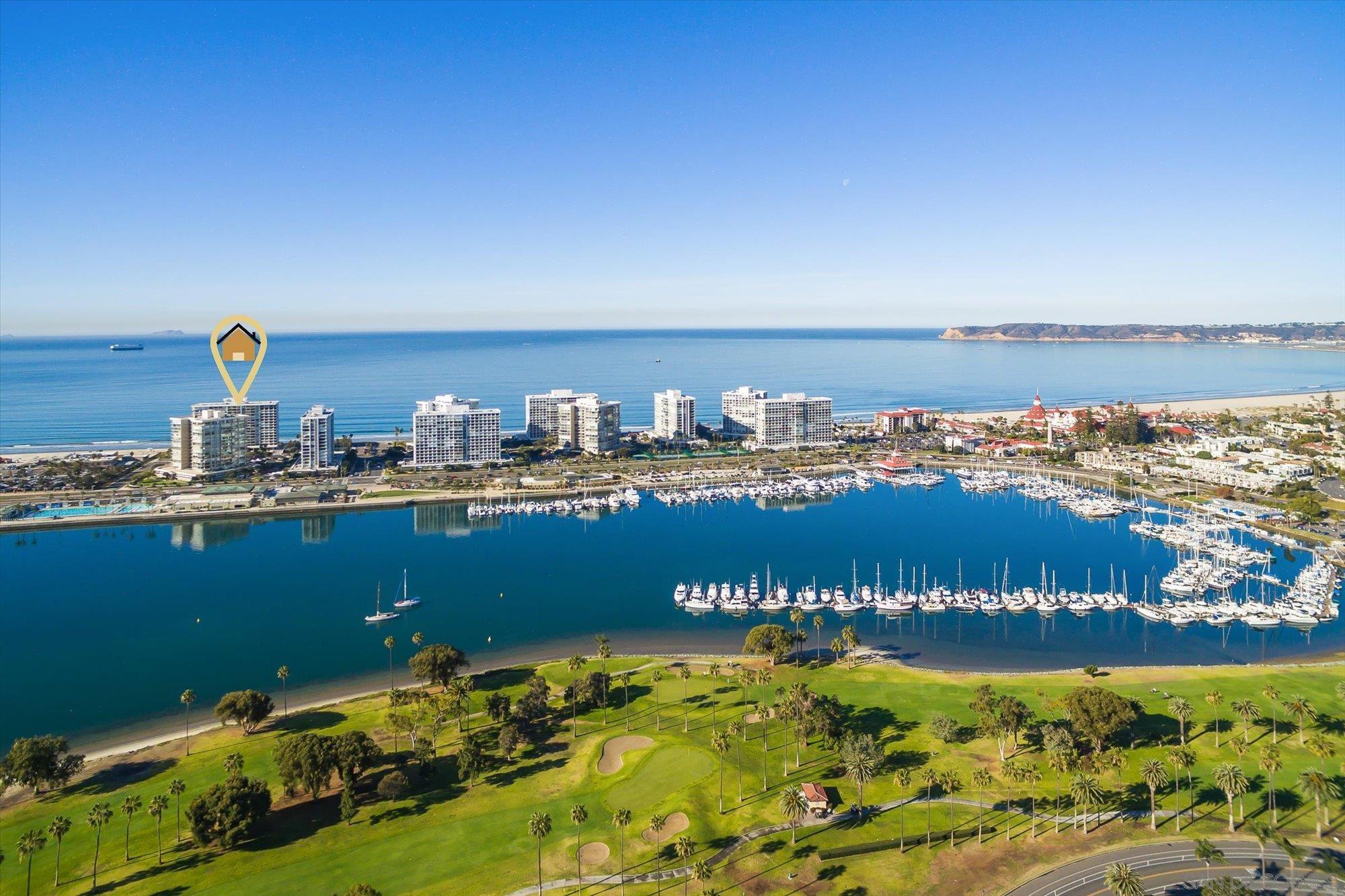 Detail Gallery Image 41 of 45 For 1830  Avenida Del Mundo  #1101,  Coronado,  CA 92118 - 2 Beds | 2 Baths