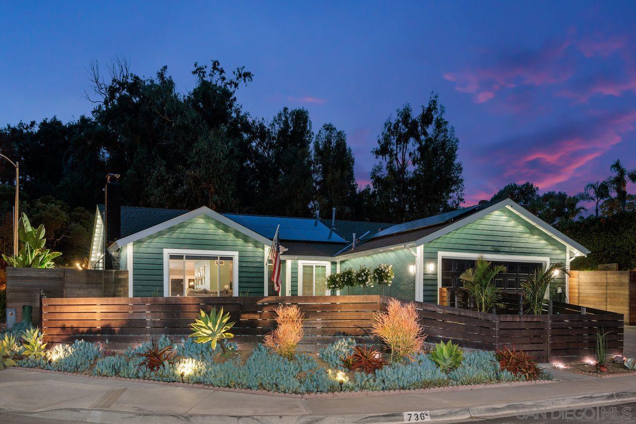 Detail Gallery Image 1 of 1 For 736  Birchview Dr, Encinitas,  CA 92024 - 4 Beds | 2 Baths