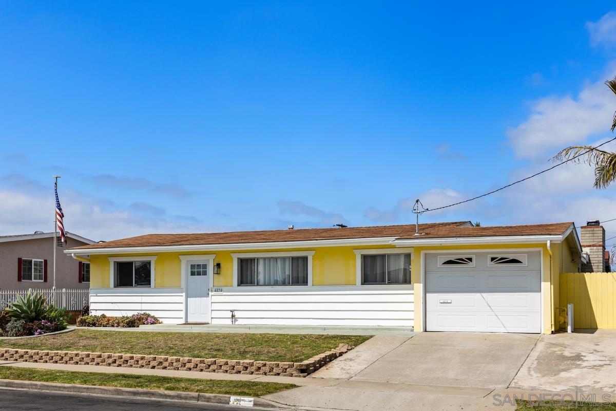 Detail Gallery Image 1 of 1 For 4870  Doliva Dr, San Diego,  CA 92117 - 3 Beds | 1 Baths