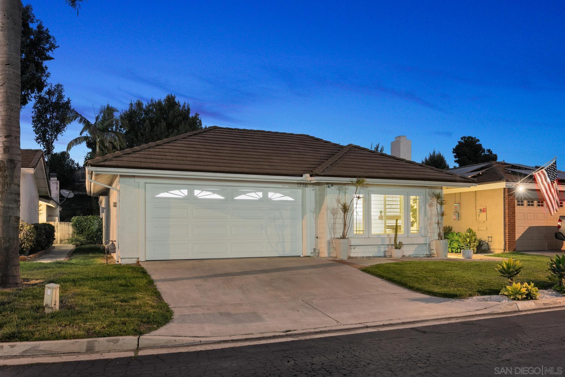 Detail Gallery Image 1 of 1 For 1736  Hill Top Lane, Encinitas,  CA 92024 - 3 Beds | 2 Baths