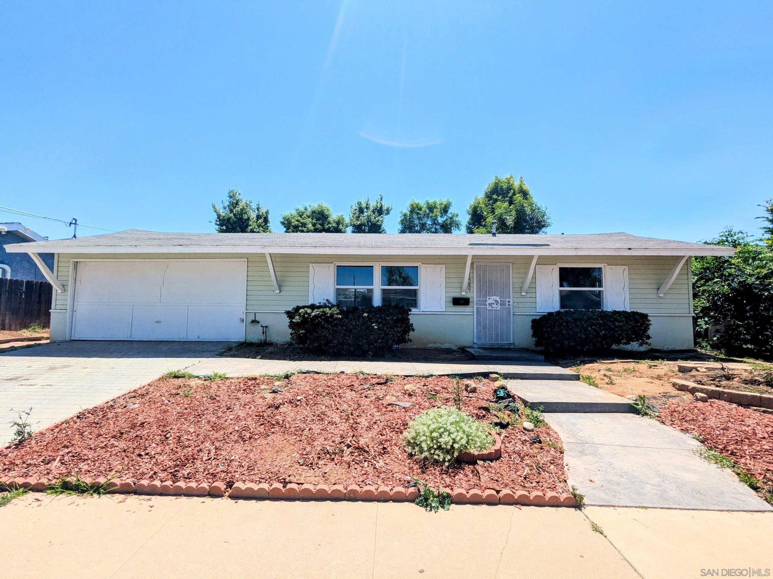 Detail Gallery Image 1 of 1 For 1589  Richandave Ave, El Cajon,  CA 92019 - 3 Beds | 1/1 Baths