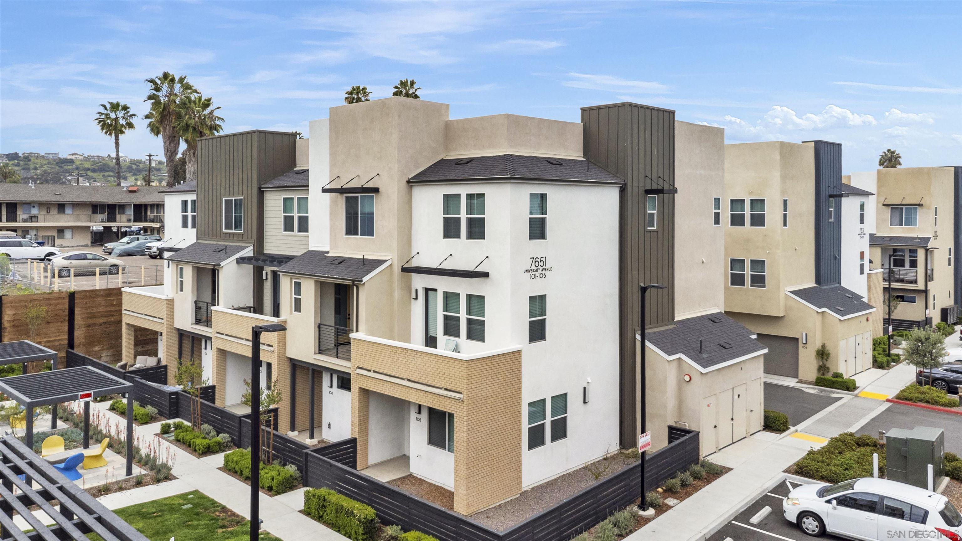 Detail Gallery Image 1 of 1 For 7651  University Ave  #104,  La Mesa,  CA 91942 - 3 Beds | 3 Baths