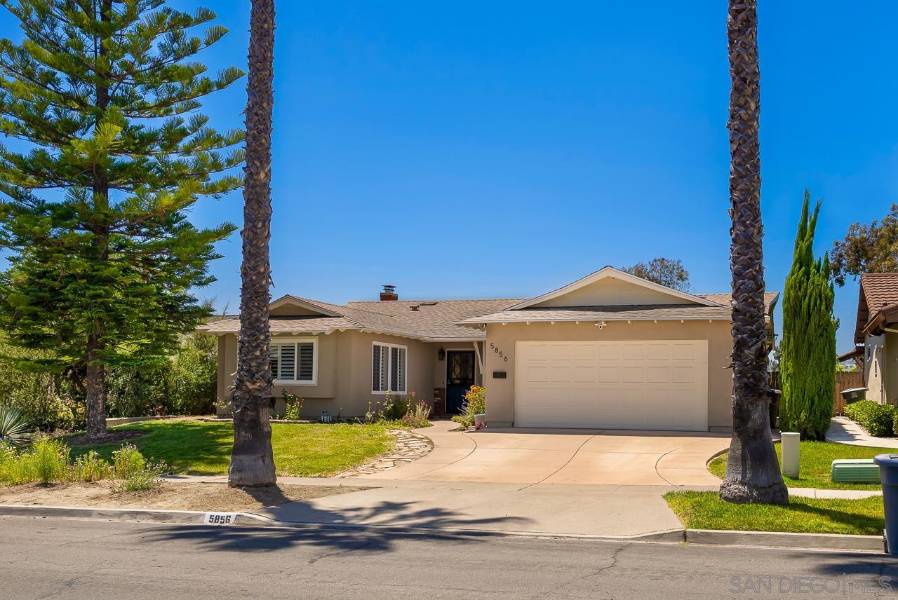 Detail Gallery Image 1 of 1 For 5856  Cowles Mountain Blvd, La Mesa,  CA 91942 - 4 Beds | 2 Baths