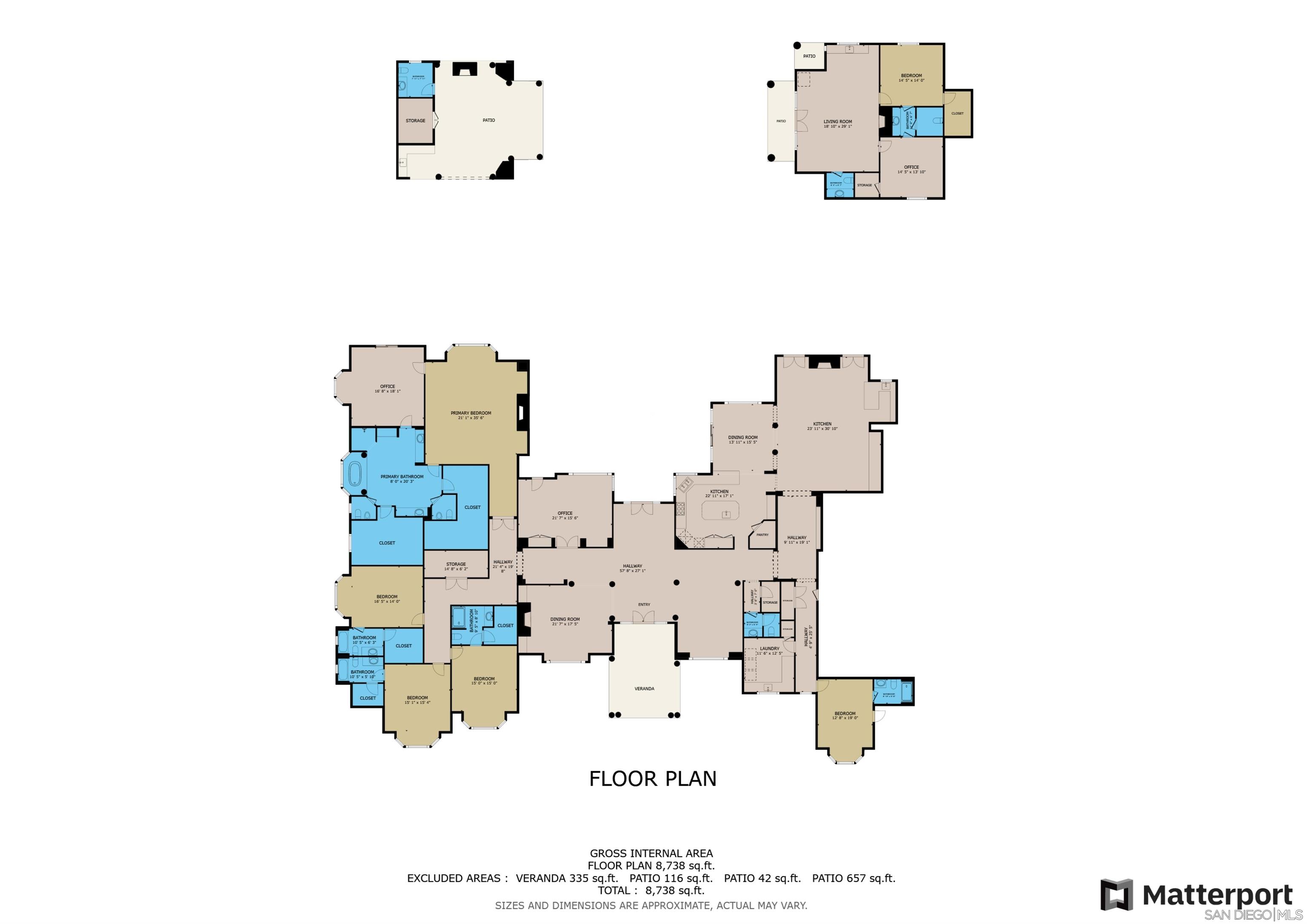 Detail Gallery Image 57 of 57 For 18050  Rancho La Cima Corte, Rancho Santa Fe,  CA 92067 - 8 Beds | 6/3 Baths