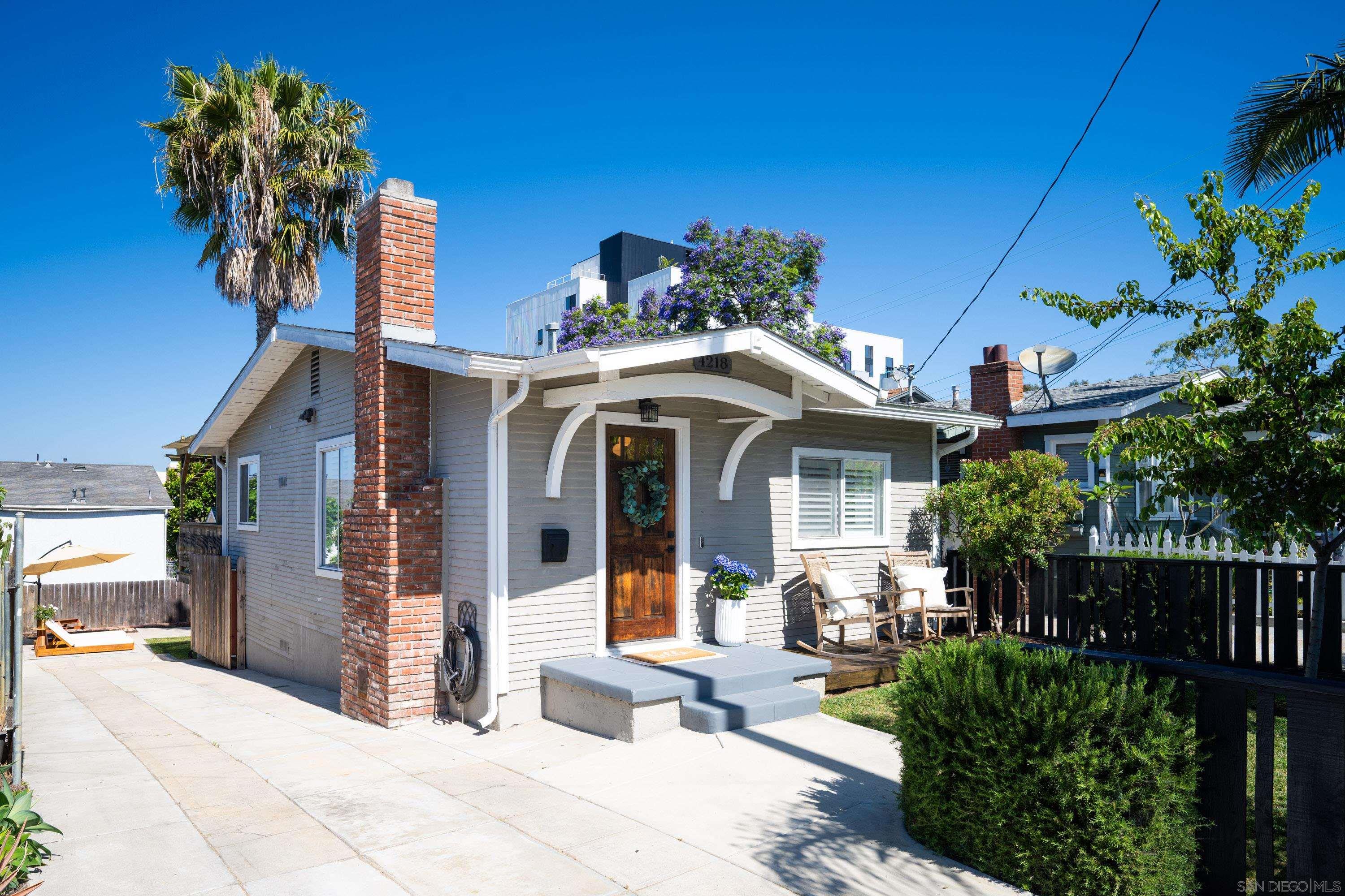 Detail Gallery Image 1 of 1 For 4218  Hamilton Street, San Diego,  CA 92104 - 2 Beds | 1 Baths