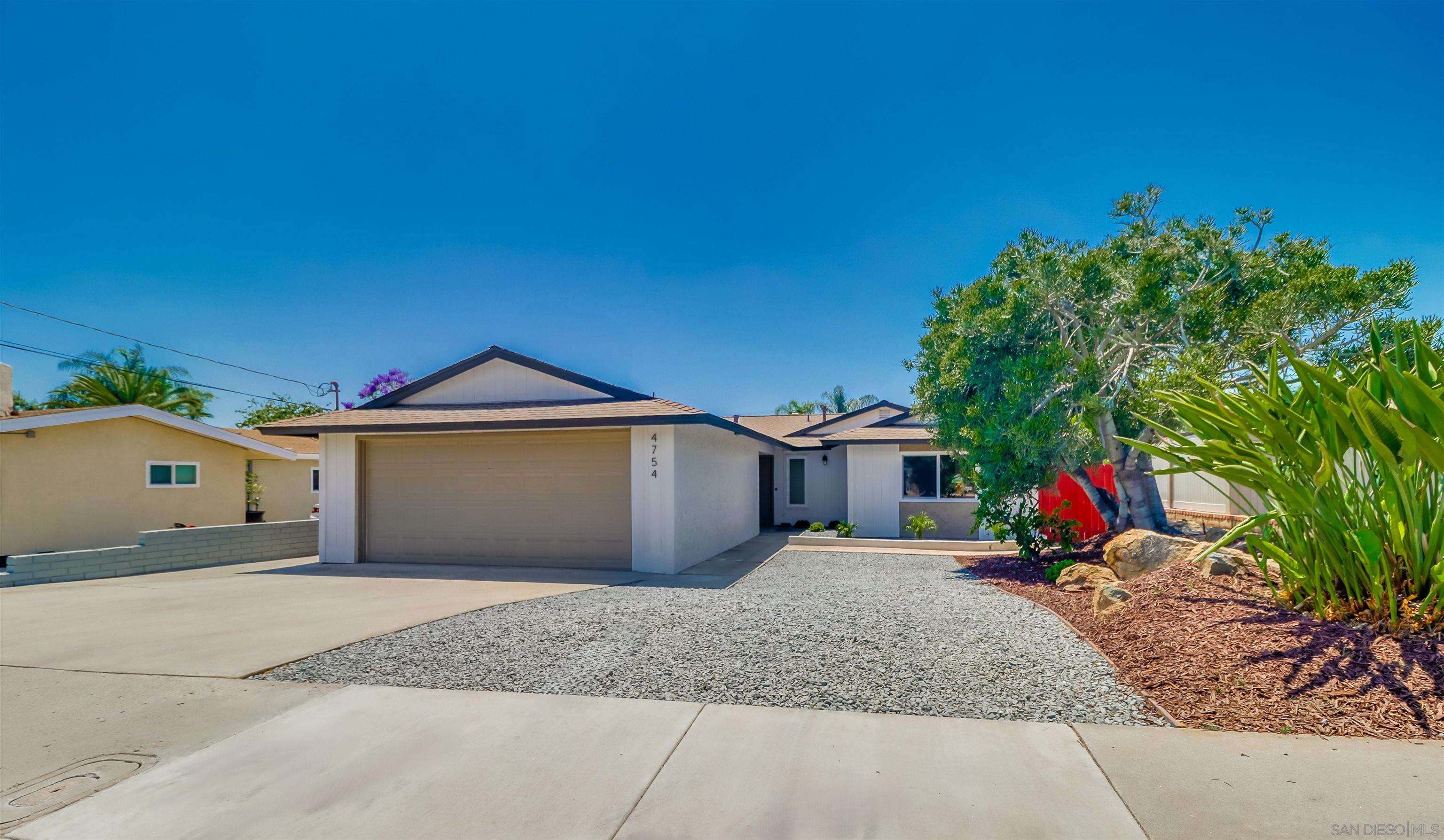 Detail Gallery Image 1 of 1 For 4754  Dauer Ave., La Mesa,  CA 91942 - 4 Beds | 2 Baths