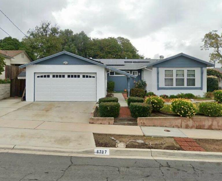 Detail Gallery Image 1 of 1 For 6707  Mineral Dr, San Diego,  CA 92119 - 4 Beds | 2/1 Baths