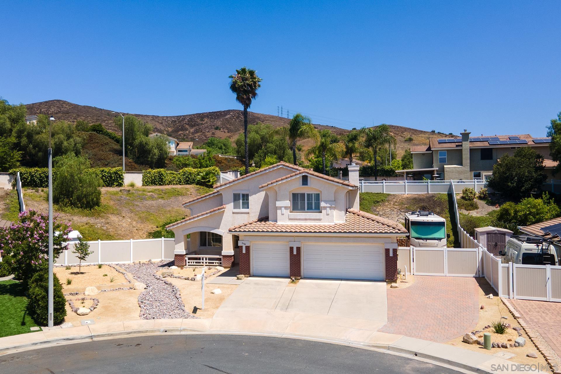 Detail Gallery Image 1 of 1 For 9954  Jay Ct, Santee,  CA 92071 - 4 Beds | 2/1 Baths