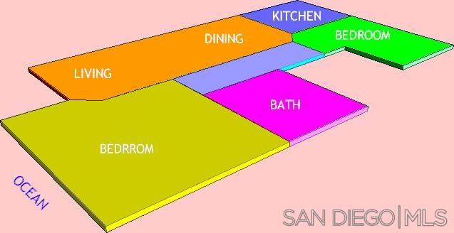 Detail Gallery Image 15 of 23 For 3755  Ocean Front Walk, San Diego,  CA 92109 - 2 Beds | 1 Baths