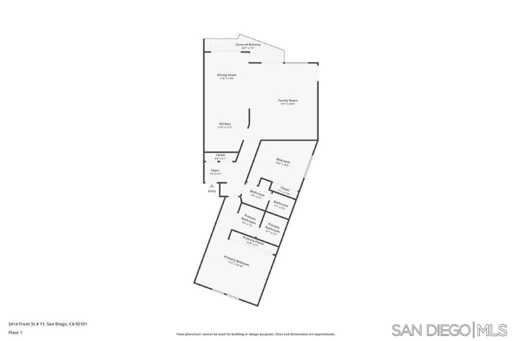 Detail Gallery Image 43 of 43 For 2414  Front St  11c,  San Diego,  CA 92101 - 2 Beds | 2 Baths