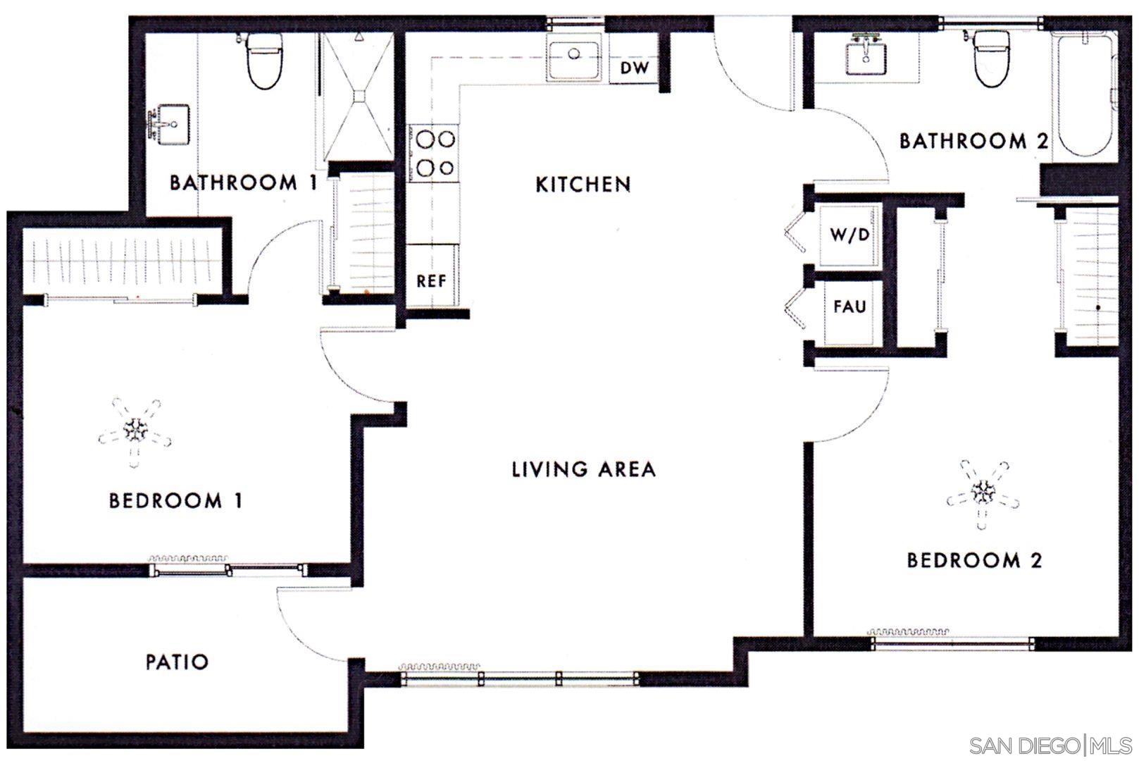 Detail Gallery Image 12 of 20 For 3909  Voltaire St  305, San Diego,  CA 92107 - 2 Beds | 2 Baths