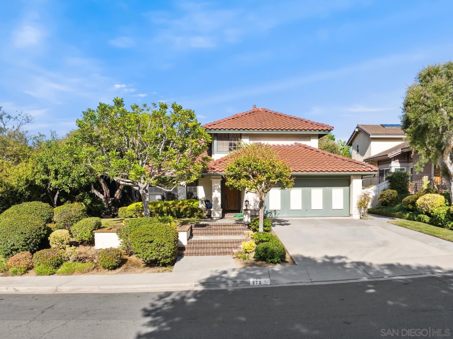 Detail Gallery Image 1 of 1 For 273  via Palacio, Encinitas,  CA 92024 - 4 Beds | 3 Baths