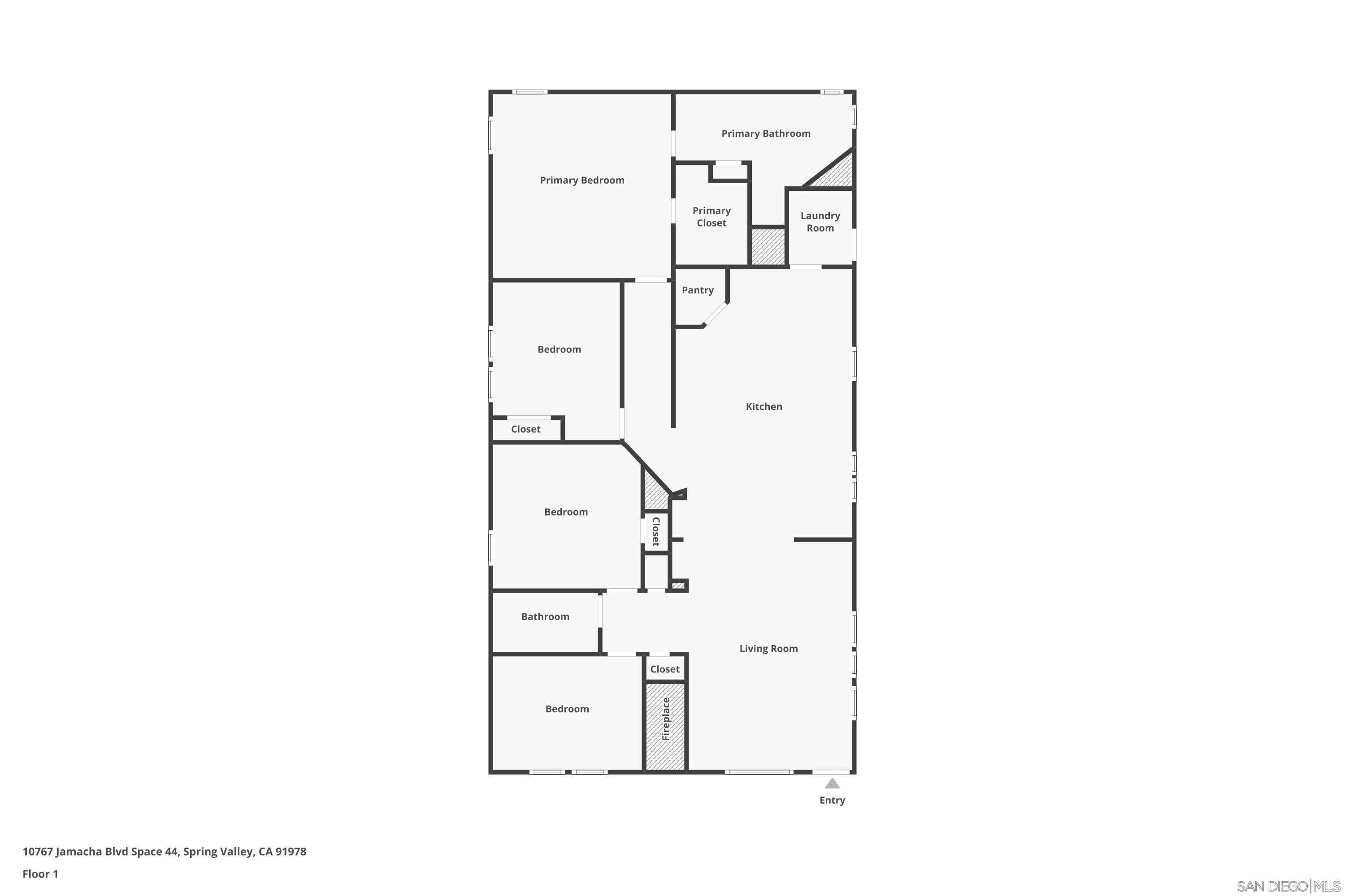 Detail Gallery Image 32 of 32 For 10767  Jamacha Blvd  Spc 44, Spring Valley,  CA 91978 - 4 Beds | 2 Baths