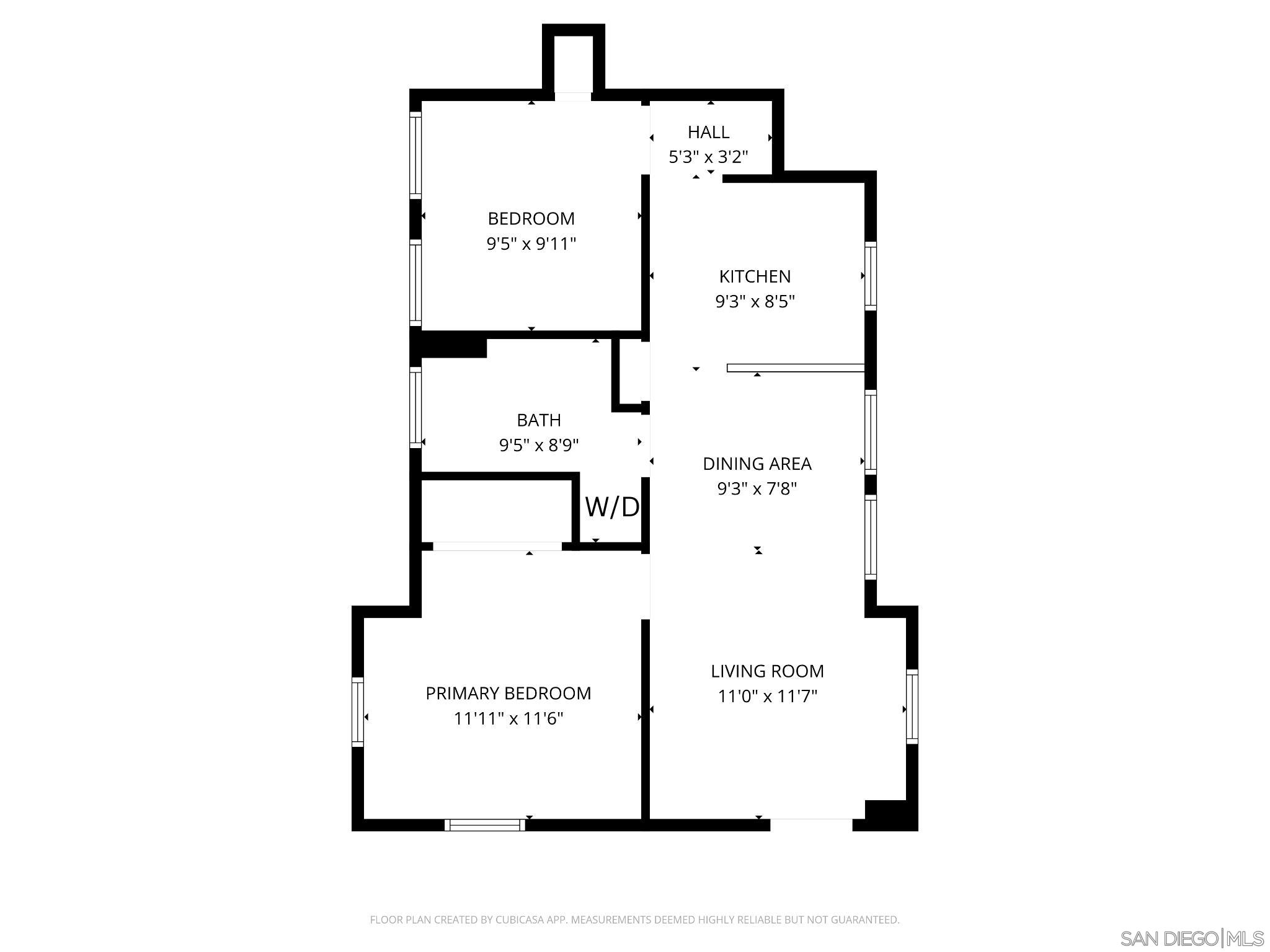 Detail Gallery Image 10 of 11 For 3330  Collier Ave  2, San Diego,  CA 92116 - 2 Beds | 1 Baths