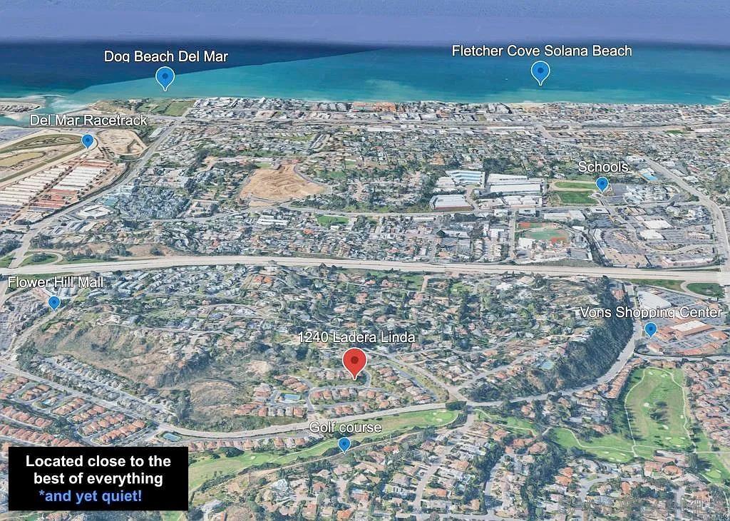 Detail Gallery Image 34 of 35 For 1240  Ladera Linda, Del Mar,  CA 92014 - 3 Beds | 2/1 Baths