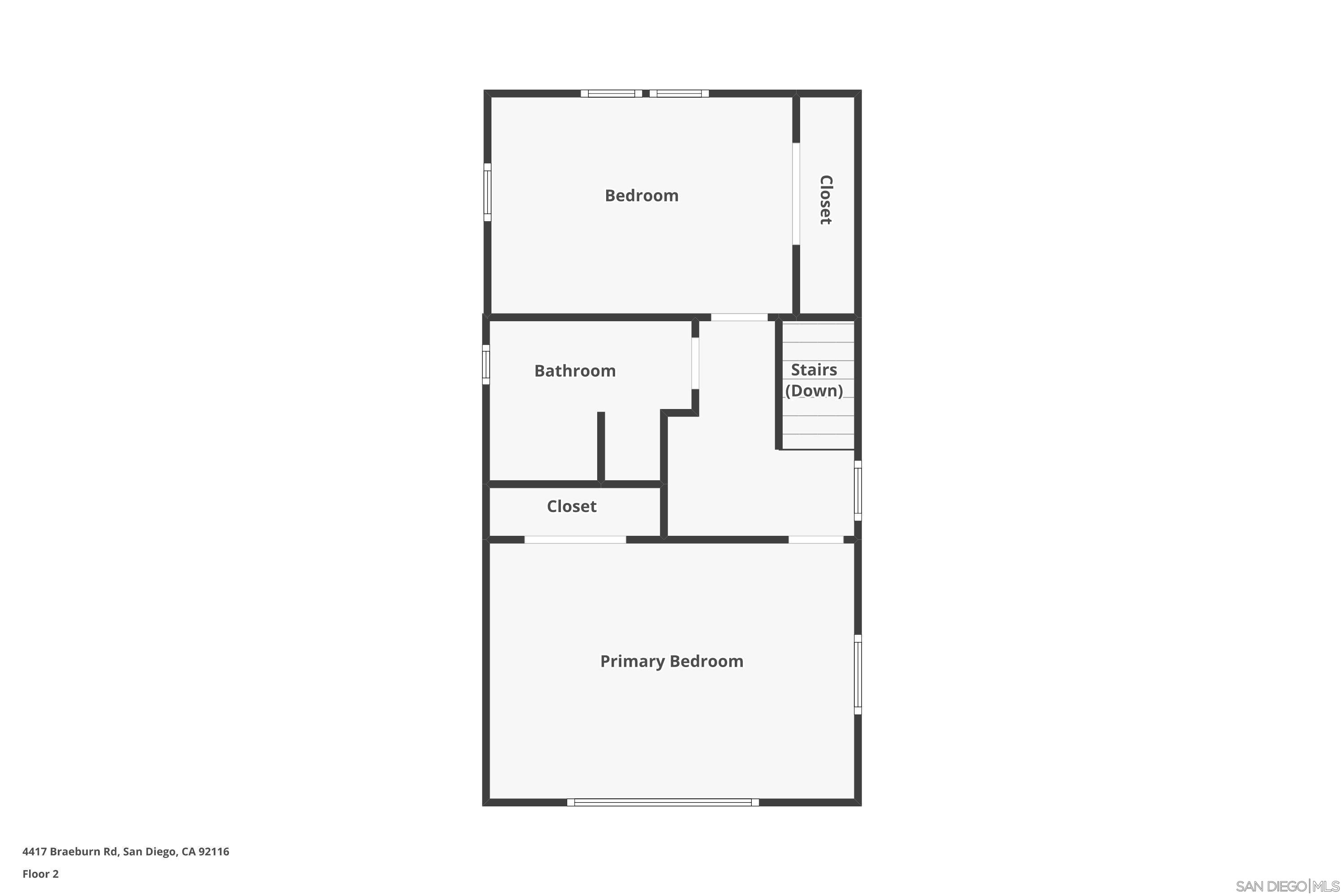 Detail Gallery Image 26 of 28 For 4417  Braeburn Rd, San Diego,  CA 92116 - 3 Beds | 1/1 Baths