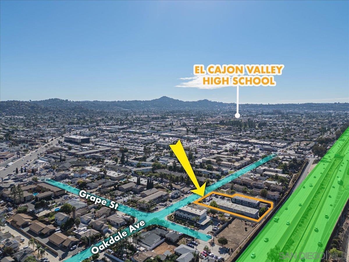 Detail Gallery Image 2 of 6 For 1386-90  Oakdale Ave, El Cajon,  CA 92021 - – Beds | – Baths