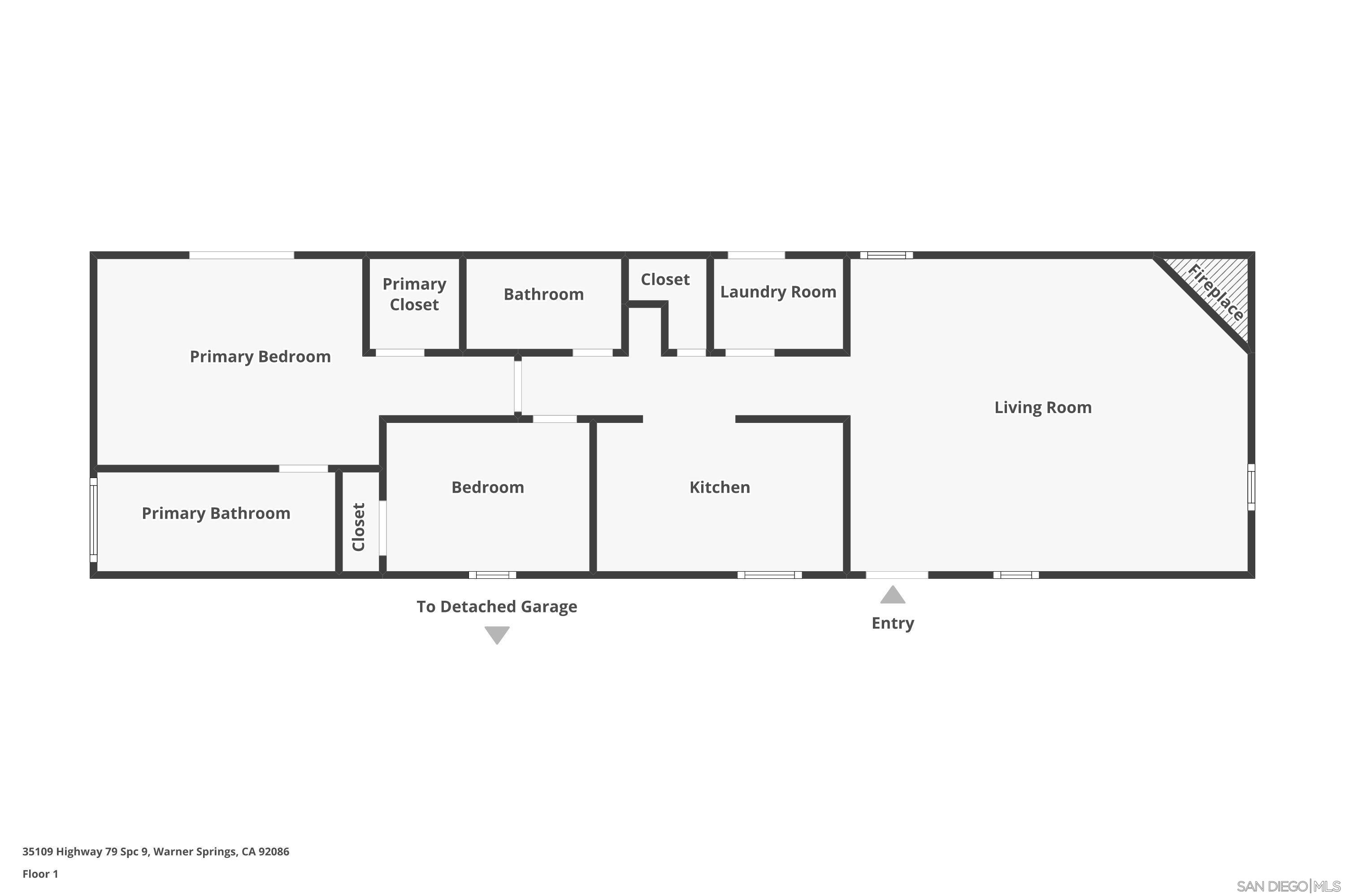 Detail Gallery Image 22 of 24 For 35109  Highway 79  #SPC 9,  Warner Springs,  CA 92086 - 2 Beds | 2 Baths