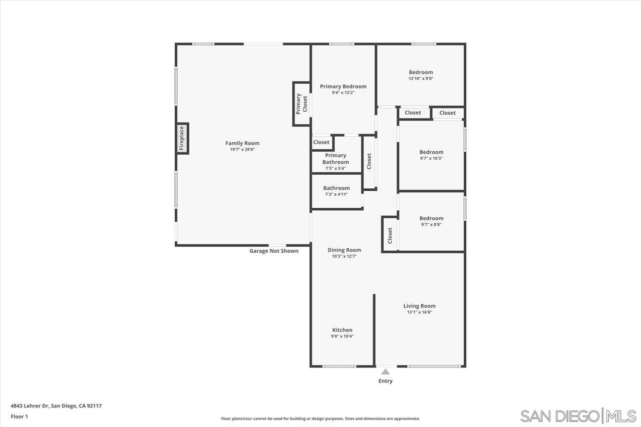 Detail Gallery Image 35 of 35 For 4843  Lehrer Dr, San Diego,  CA 92117 - 5 Beds | 2 Baths