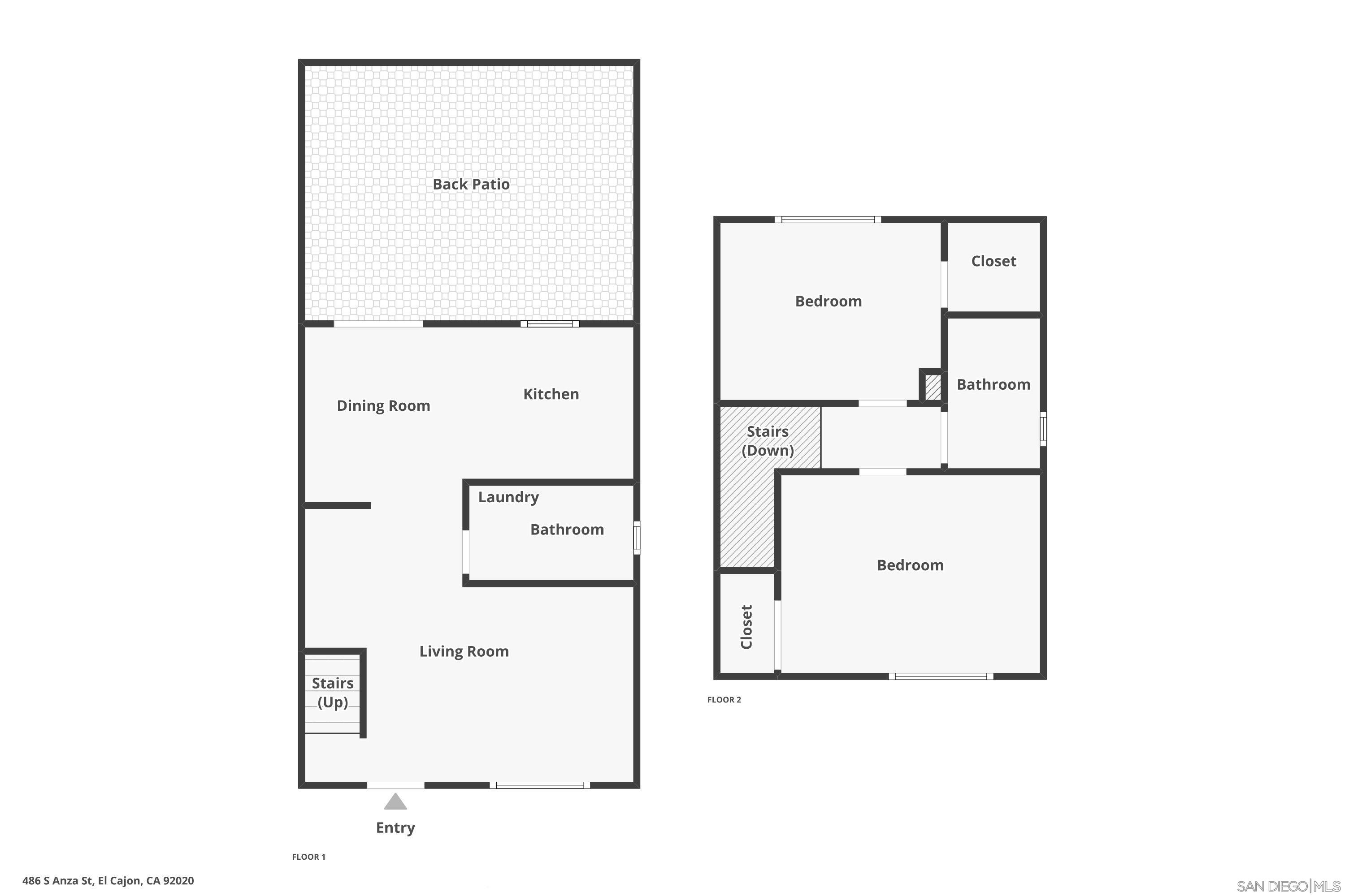 Detail Gallery Image 28 of 28 For 486 S Anza St, El Cajon,  CA 92020 - 2 Beds | 1/1 Baths
