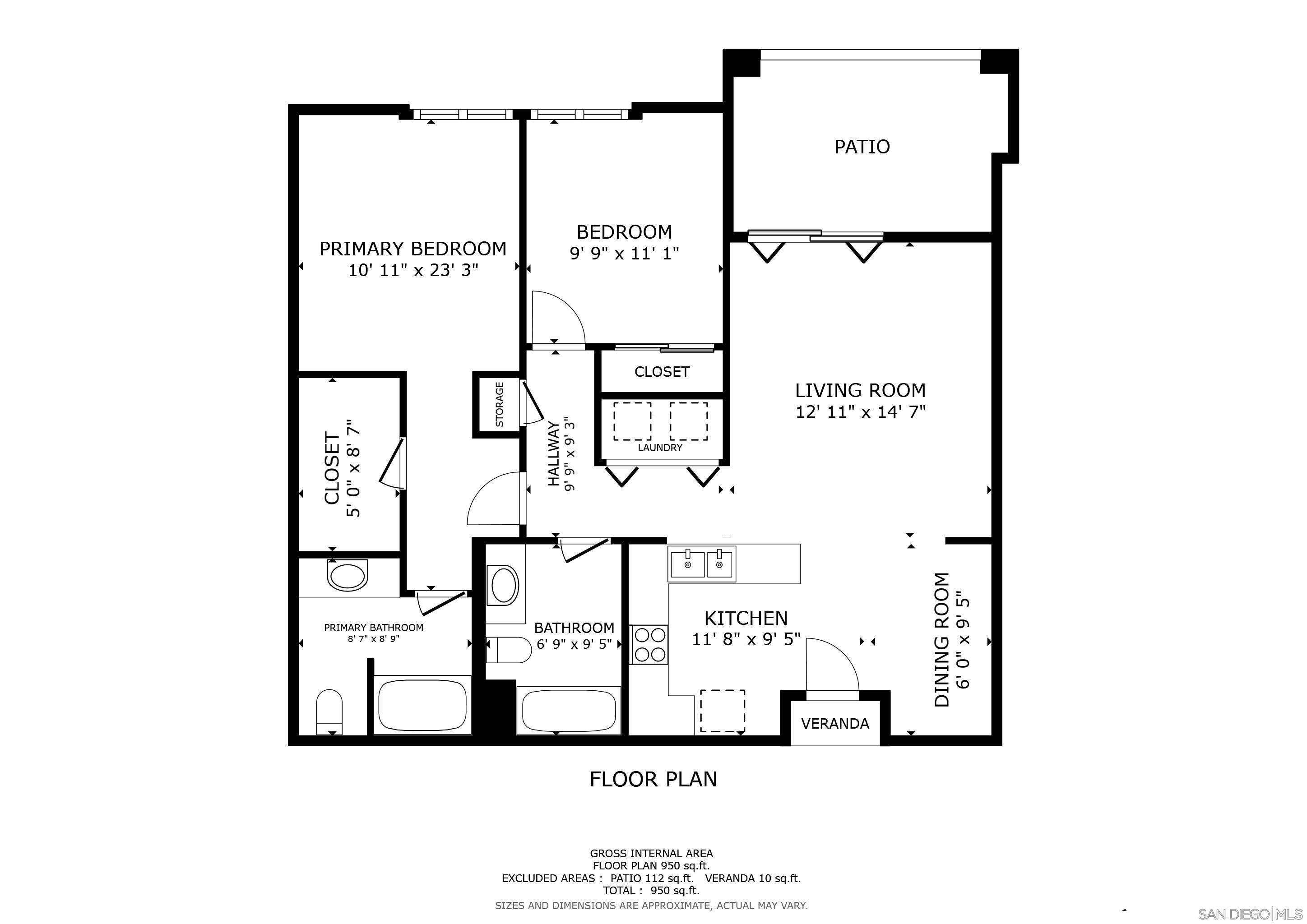 Detail Gallery Image 19 of 19 For 3877  Pell Place  #108,  San Diego,  CA 92130 - 2 Beds | 2 Baths