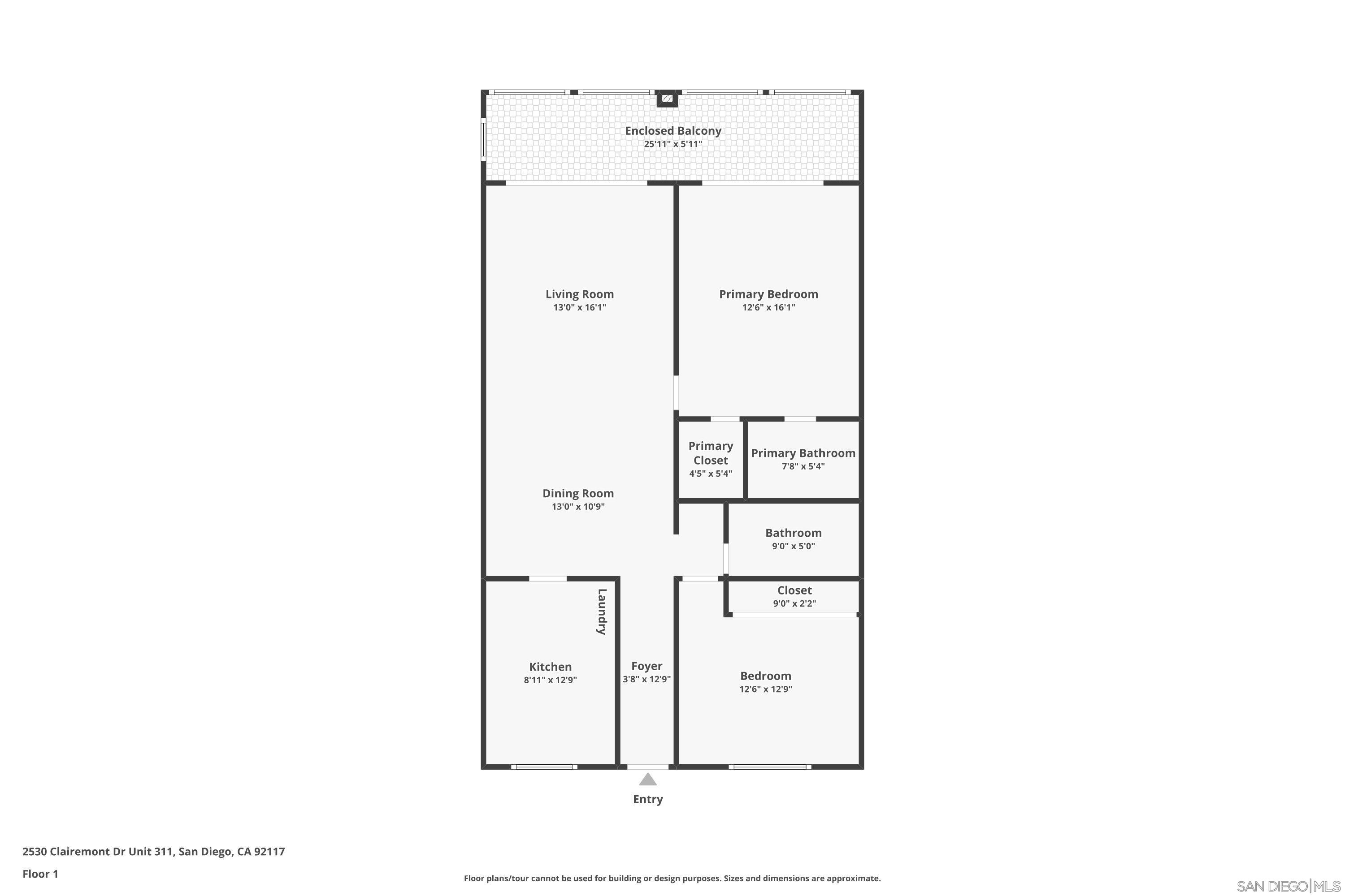Detail Gallery Image 34 of 34 For 2530  Clairemont Dr  #311,  San Diego,  CA 92117 - 2 Beds | 2 Baths