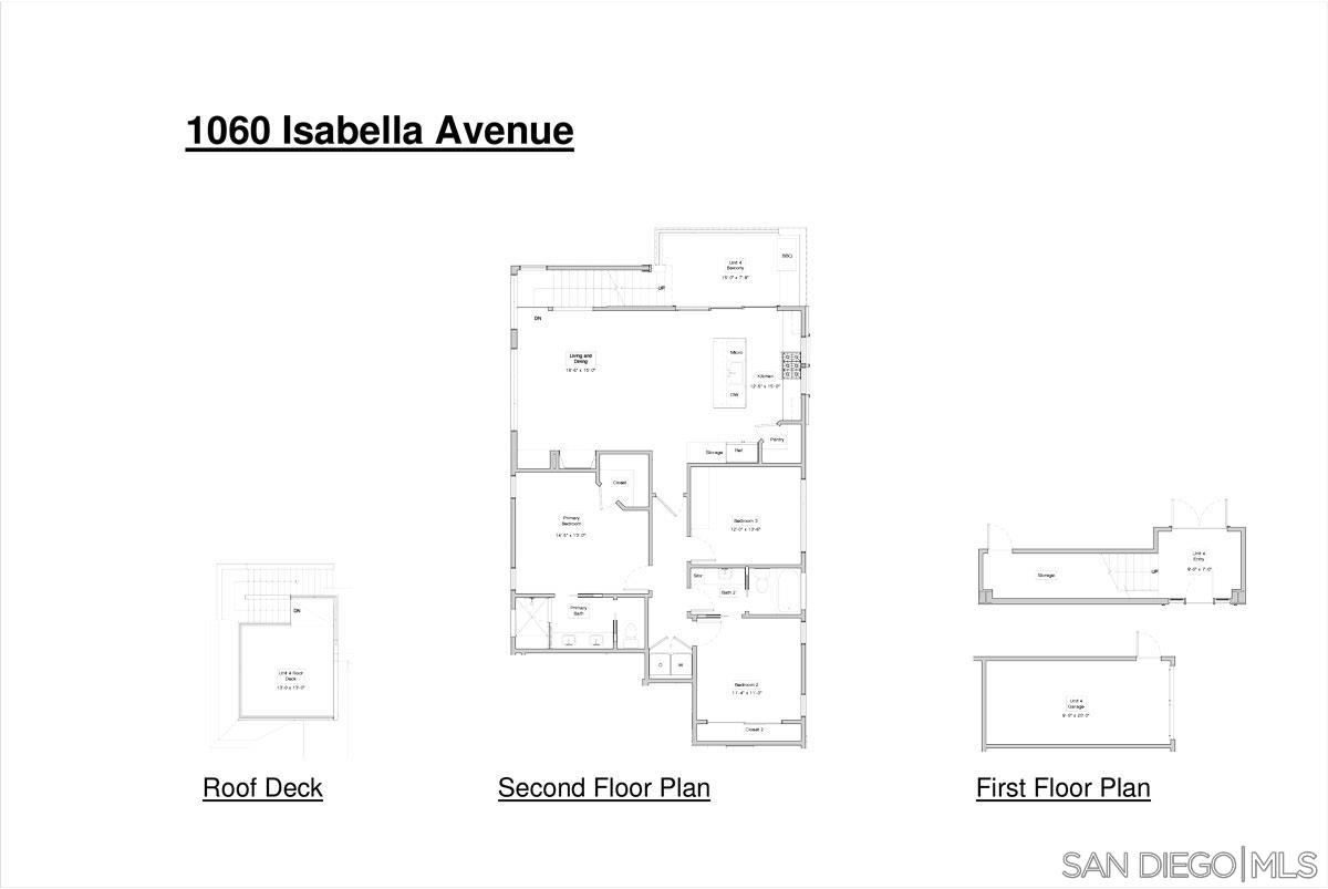 Detail Gallery Image 6 of 6 For 1060  Isabella Avenue, Coronado,  CA 92118 - 3 Beds | 2 Baths
