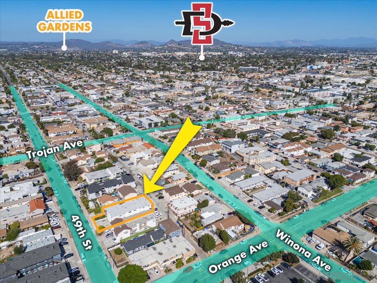 Detail Gallery Image 2 of 19 For 4227  49th Street, San Diego,  CA 92115 - – Beds | – Baths