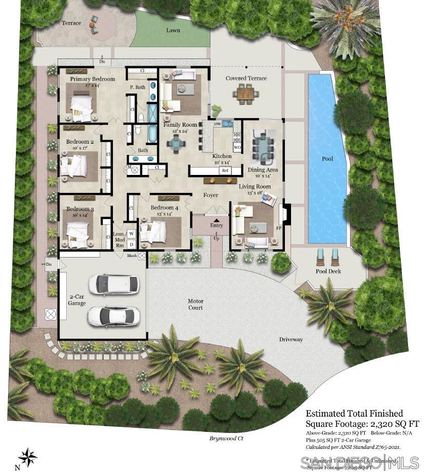 Detail Gallery Image 6 of 48 For 6221  Brynwood Court, San Diego,  CA 92120 - 4 Beds | 2 Baths